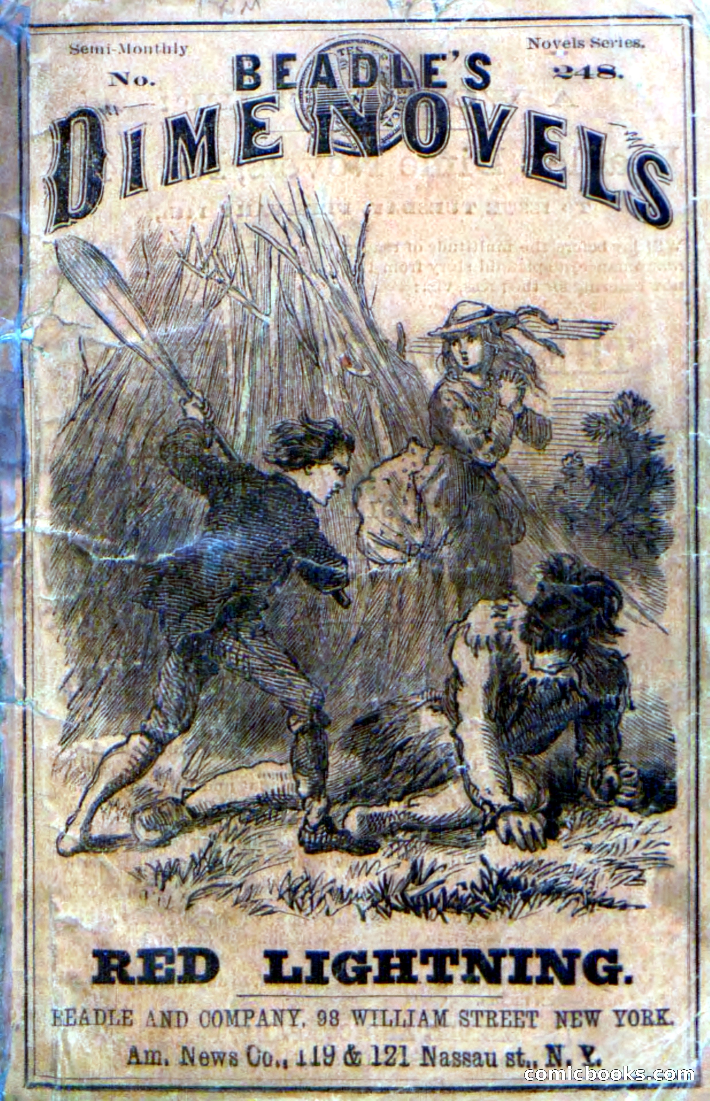 Beadle's Dime Novels No. 248: Red Lightning