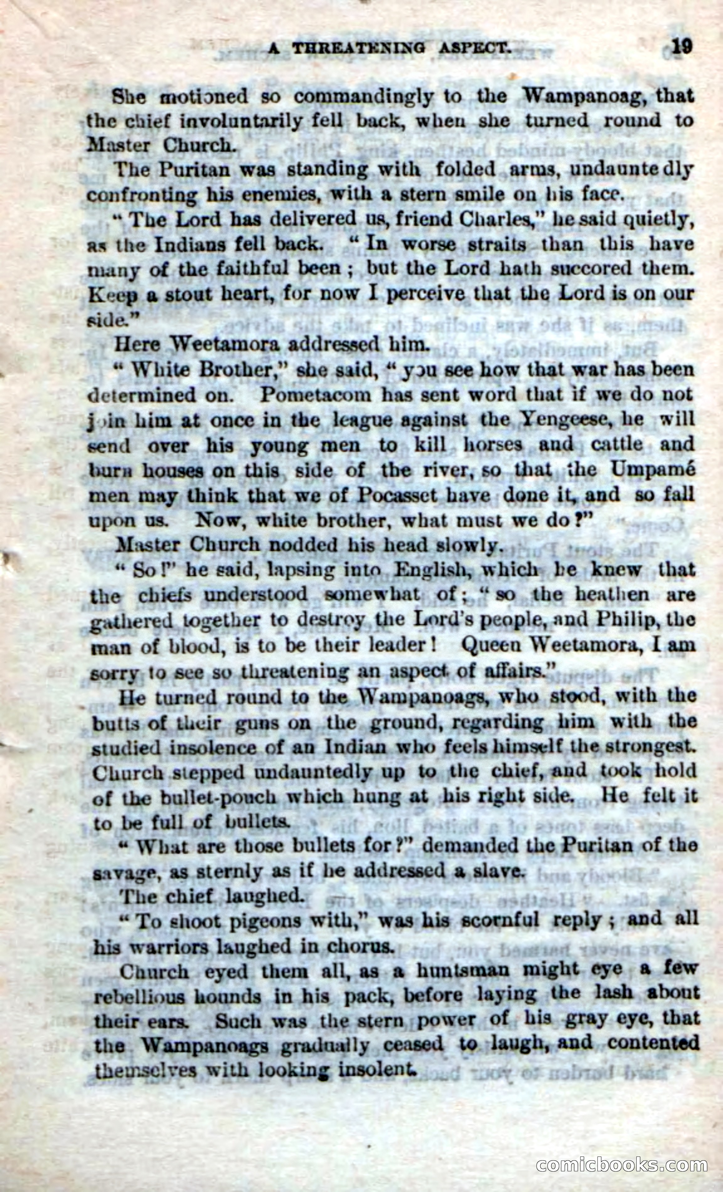 Beadle's Dime Novels No. 249: The Squaw Sachem — page 15 of 100