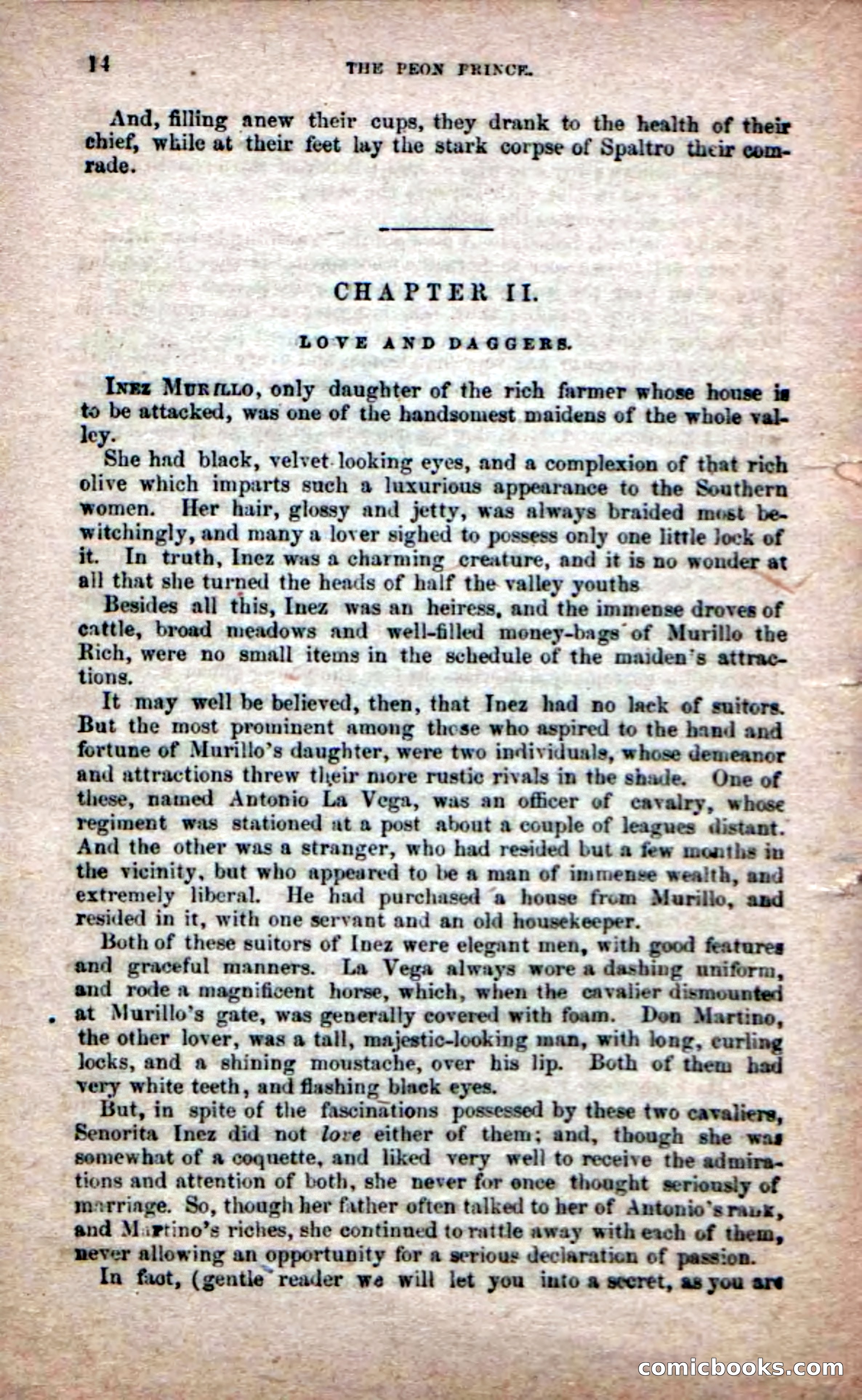 The Peon Prince; or, The Yankee Knight Errant — page 12 of 100