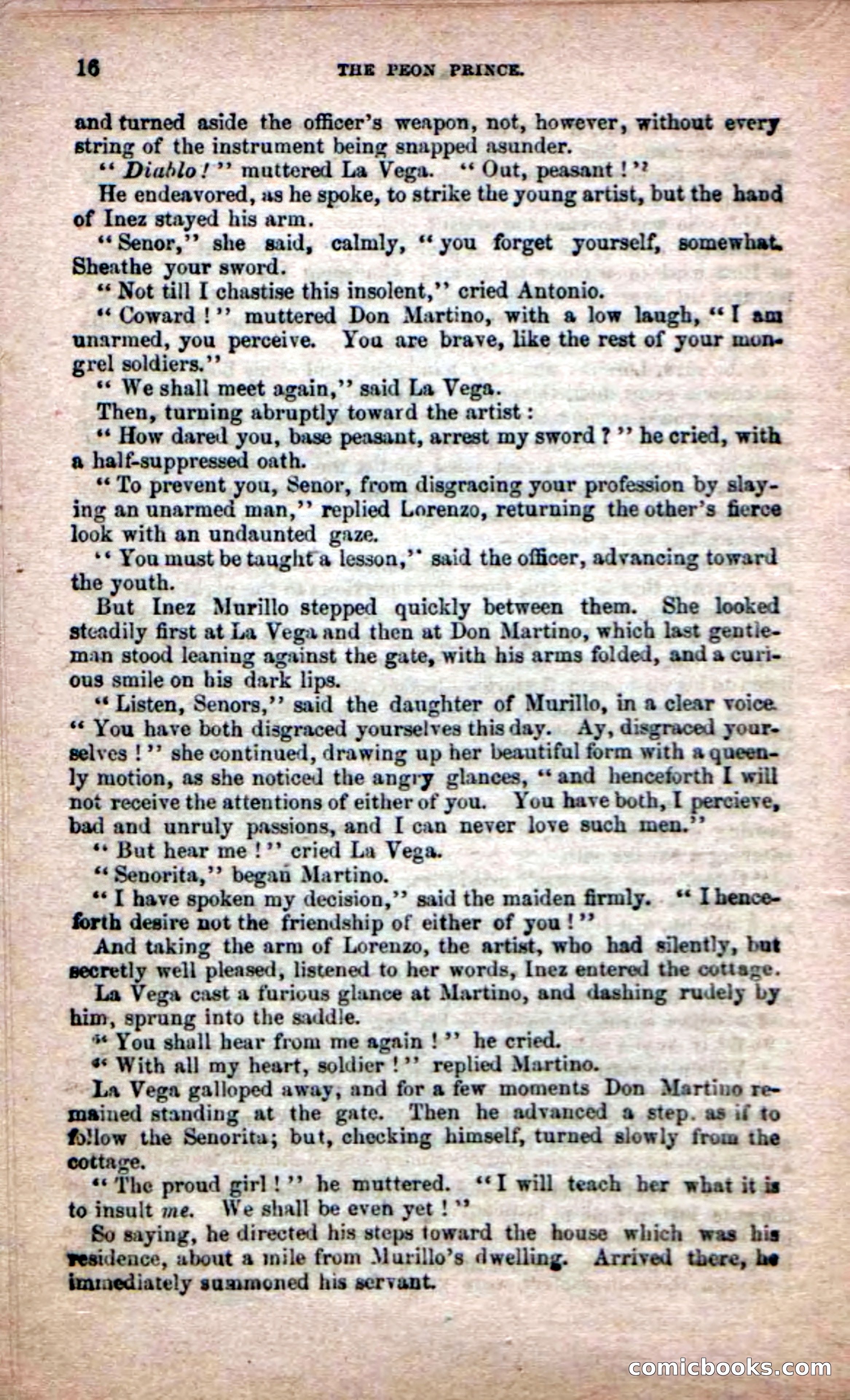 The Peon Prince; or, The Yankee Knight Errant — page 14 of 100