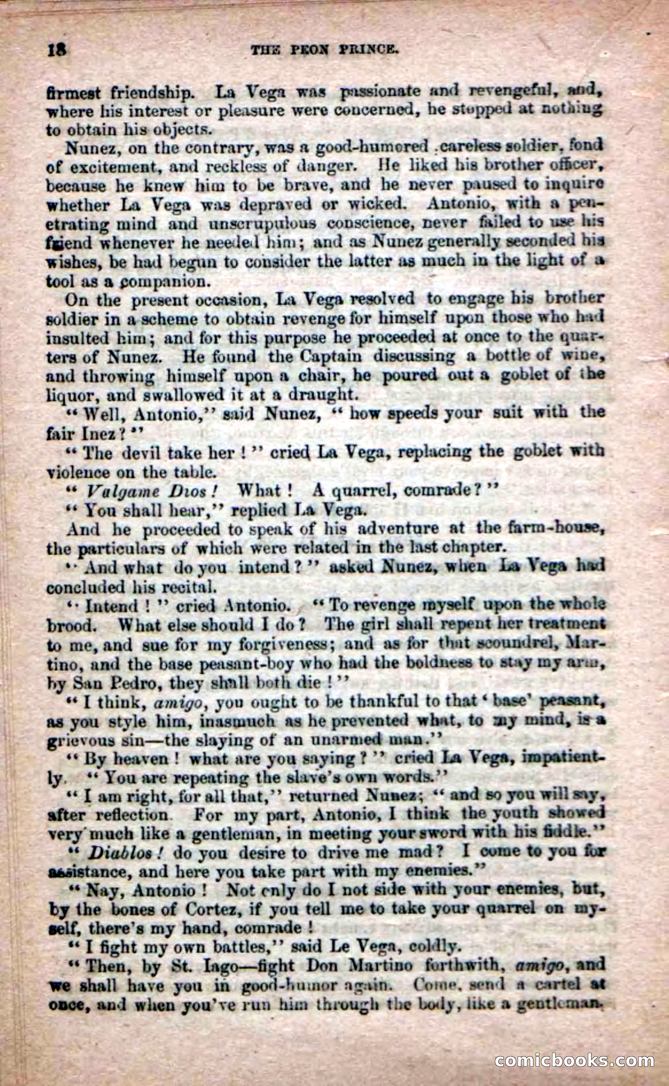 The Peon Prince; or, The Yankee Knight Errant — page 16 of 100