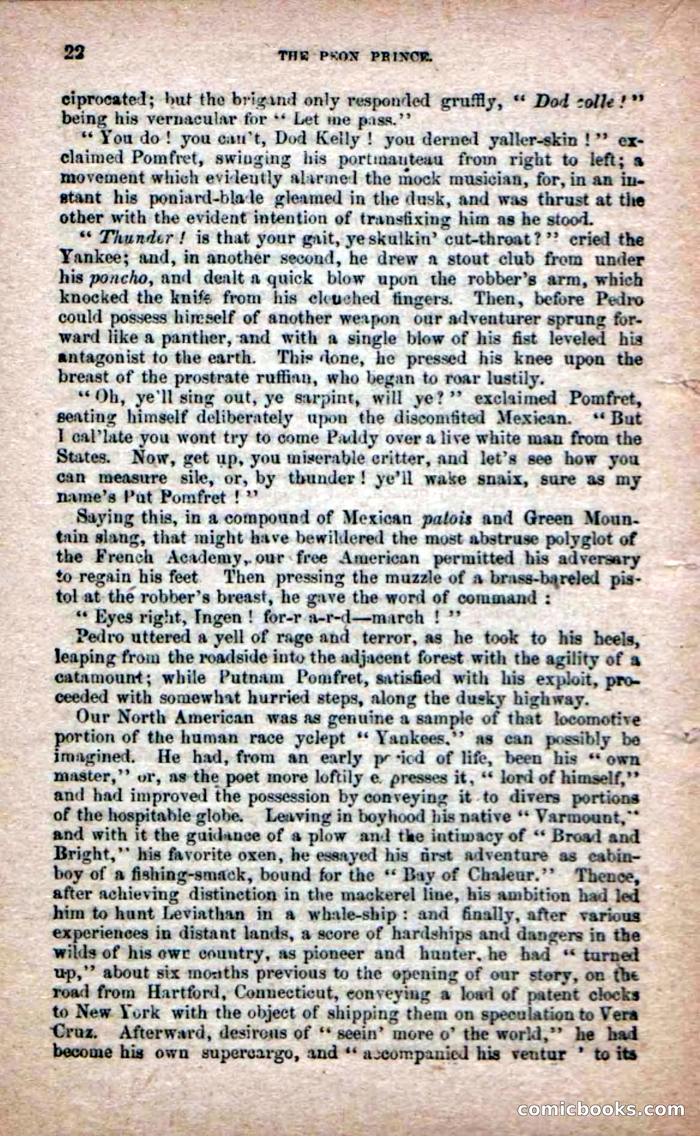 The Peon Prince; or, The Yankee Knight Errant — page 20 of 100