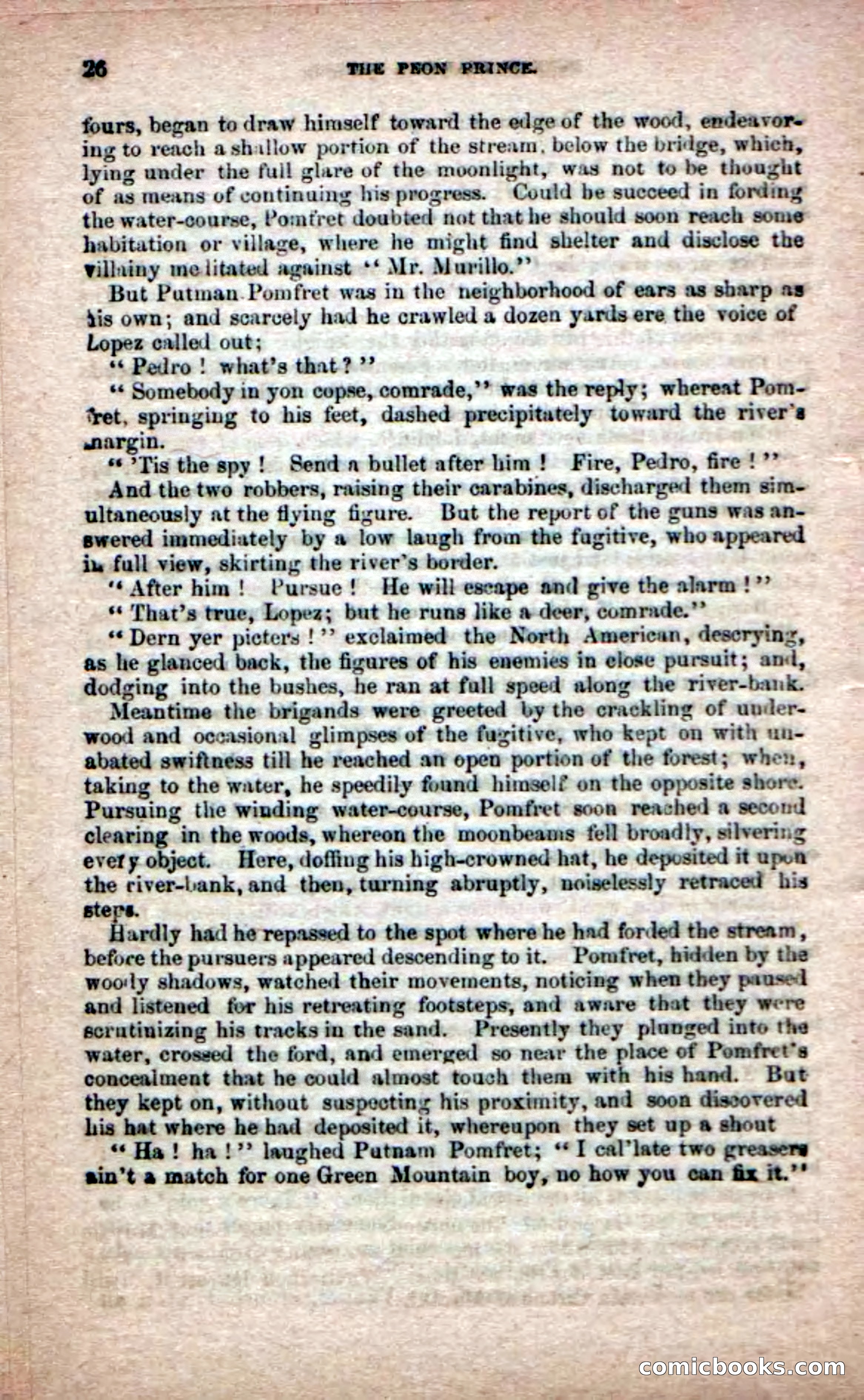 The Peon Prince; or, The Yankee Knight Errant — page 24 of 100