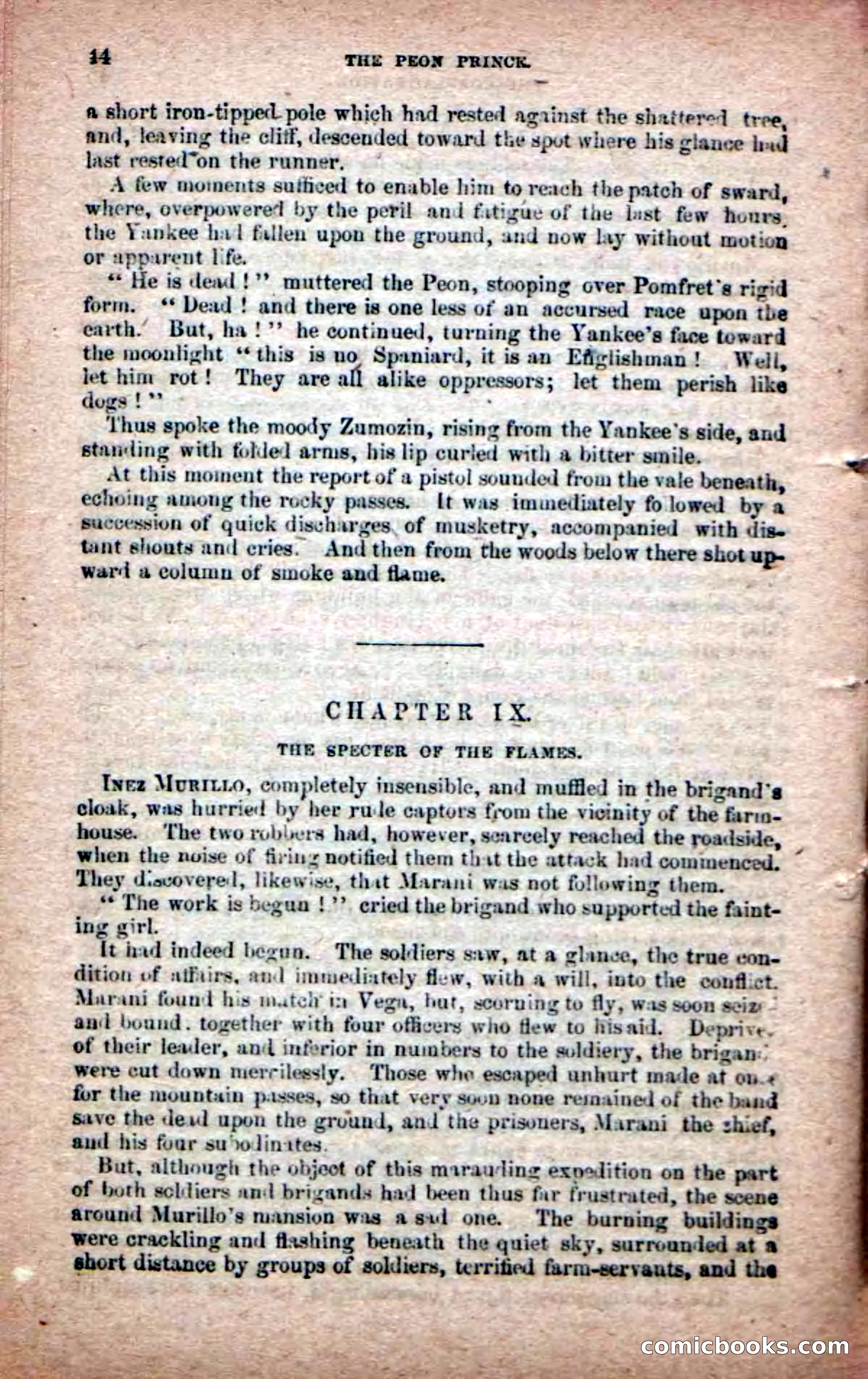 The Peon Prince; or, The Yankee Knight Errant — page 42 of 100