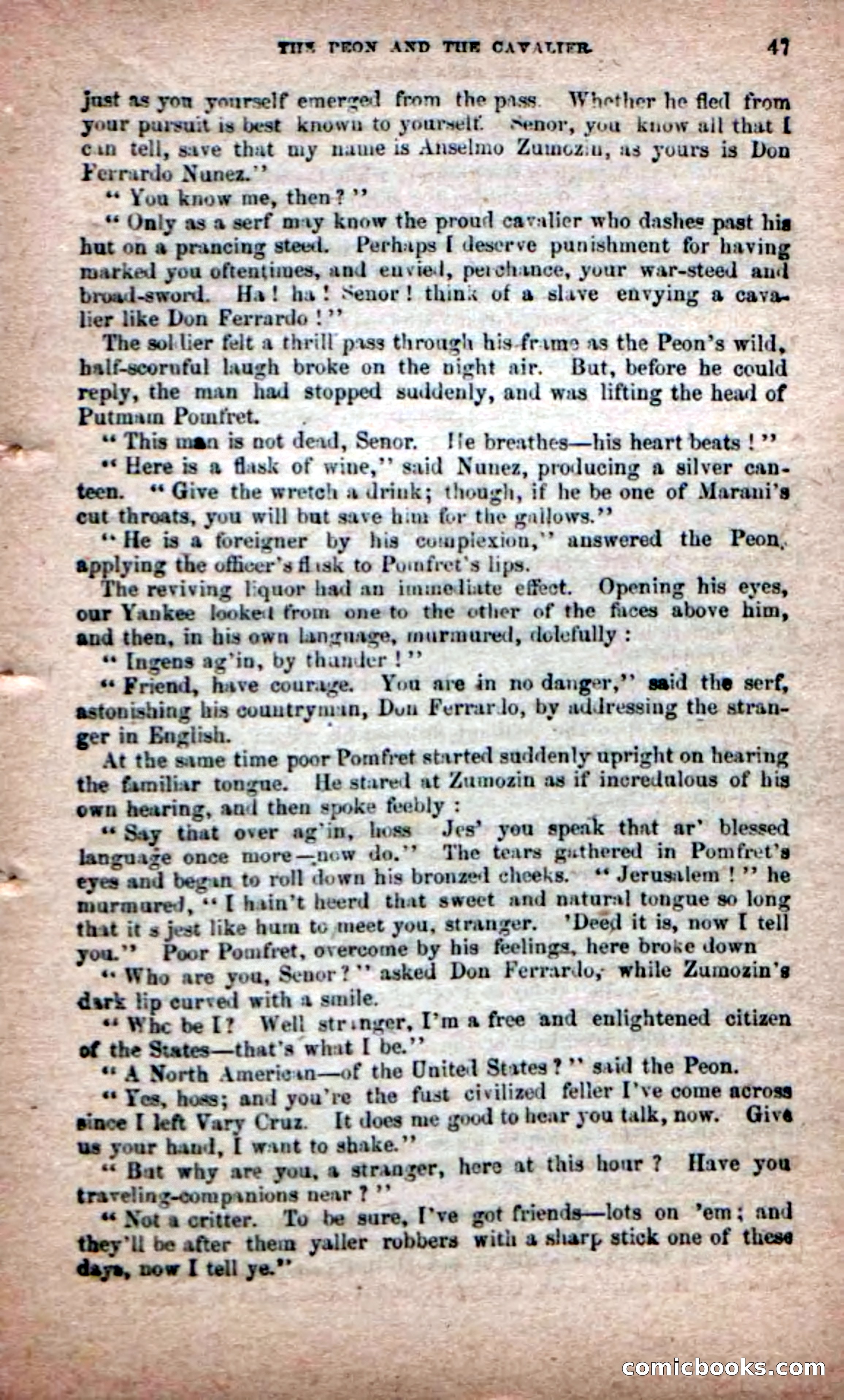 The Peon Prince; or, The Yankee Knight Errant — page 45 of 100