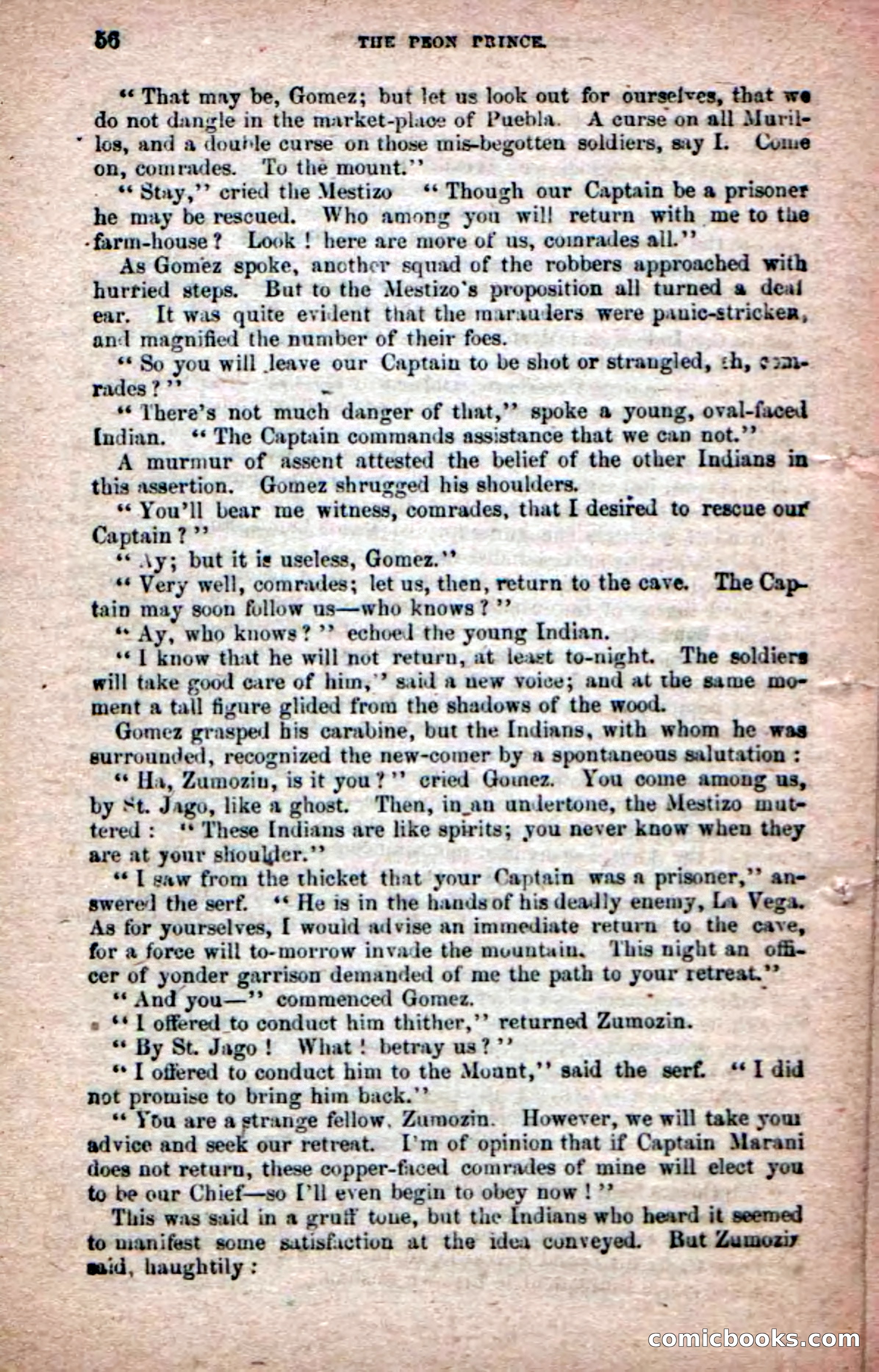 The Peon Prince; or, The Yankee Knight Errant — page 54 of 100