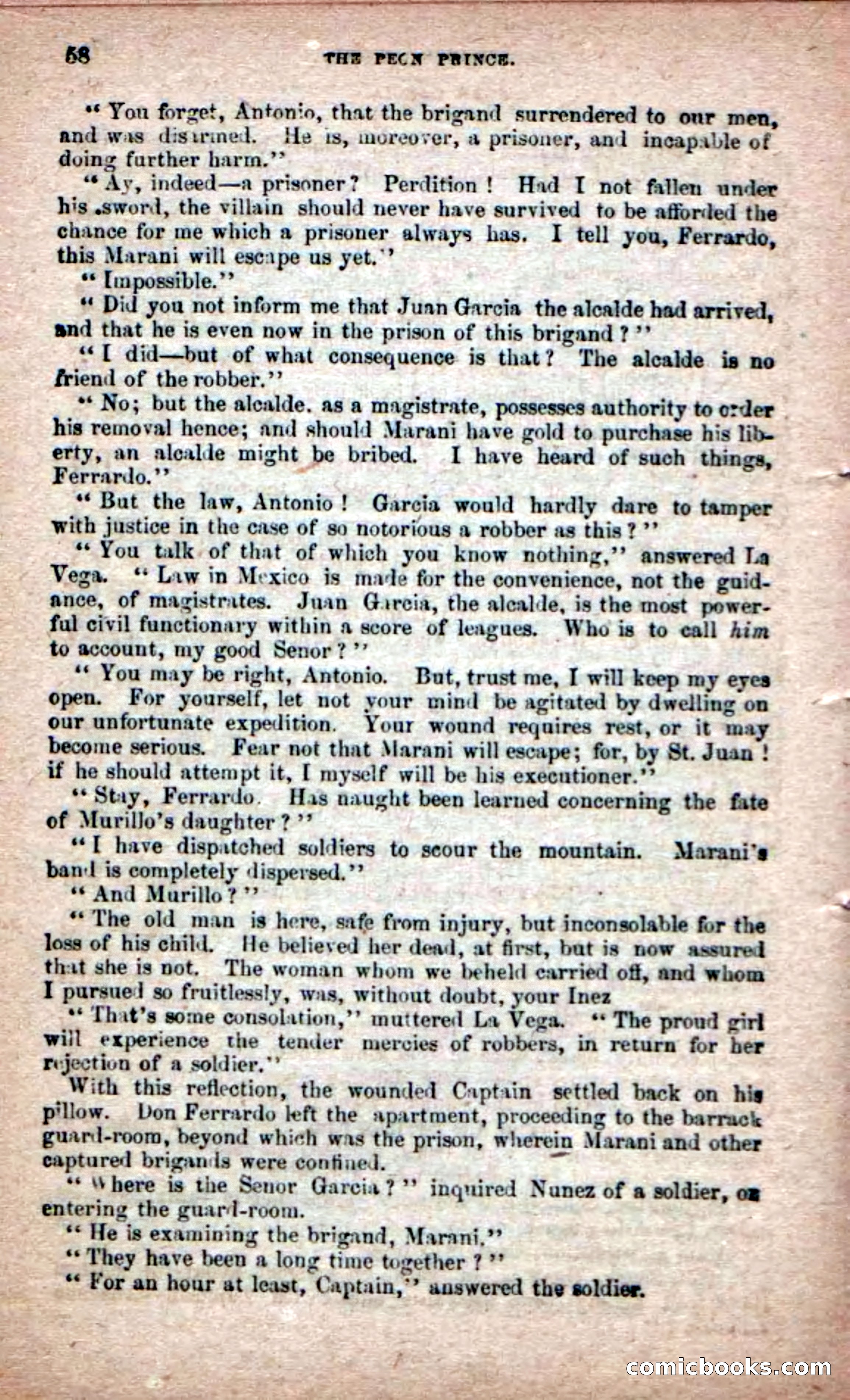 The Peon Prince; or, The Yankee Knight Errant — page 56 of 100