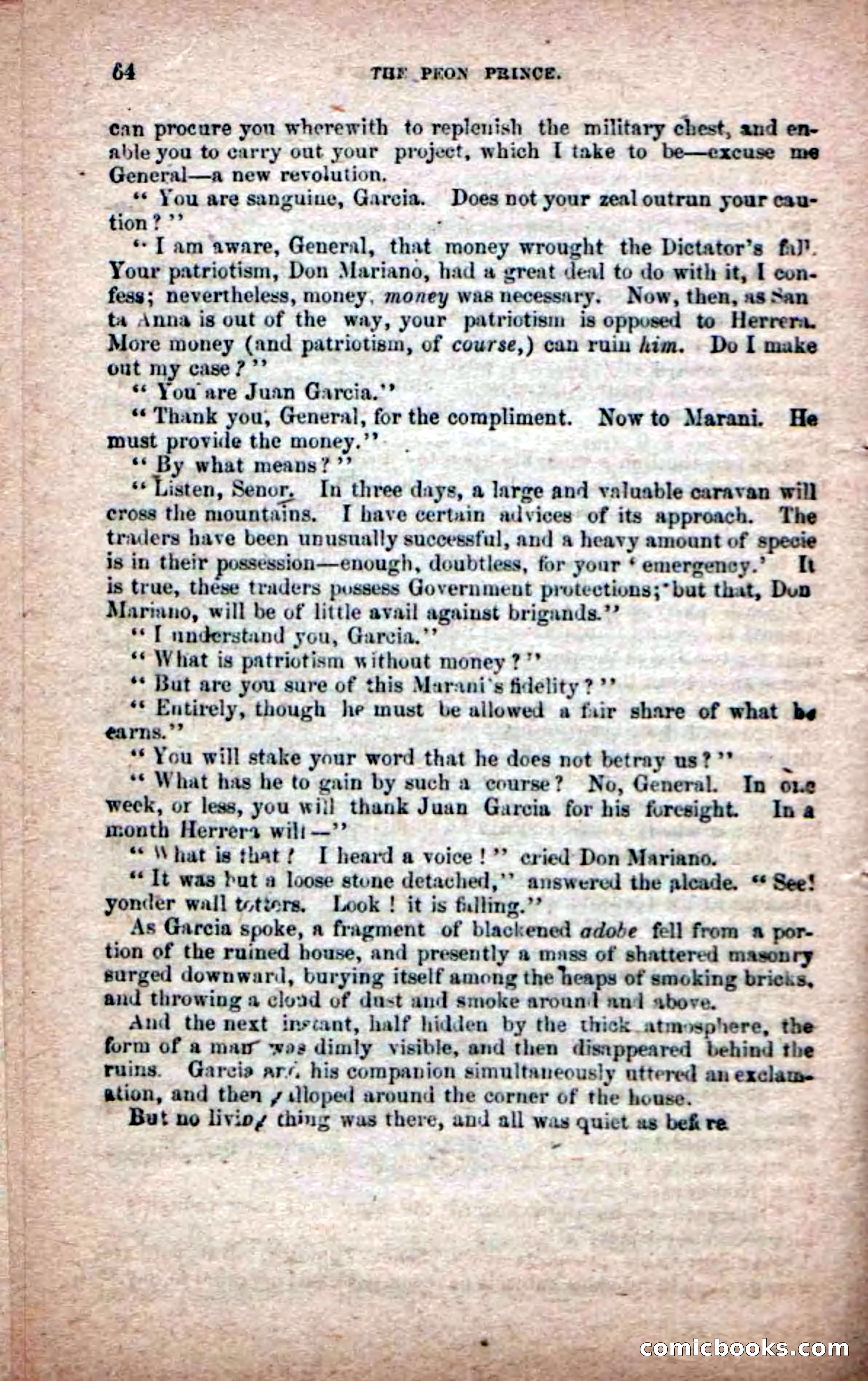 The Peon Prince; or, The Yankee Knight Errant — page 62 of 100