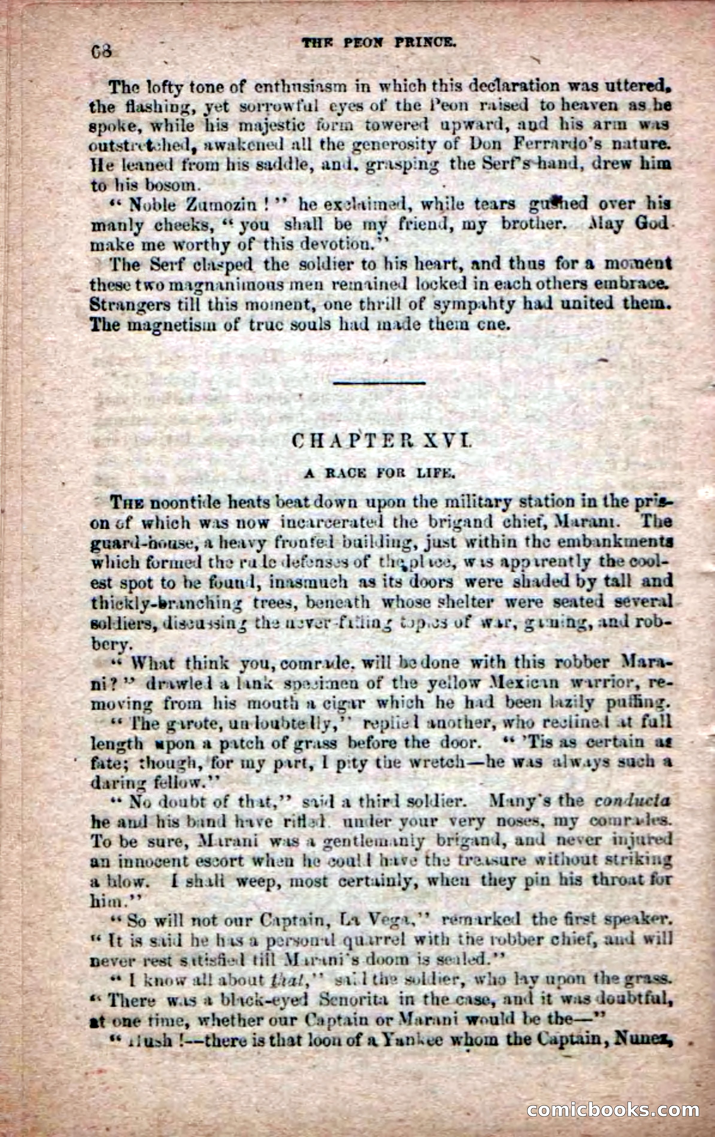 The Peon Prince; or, The Yankee Knight Errant — page 66 of 100