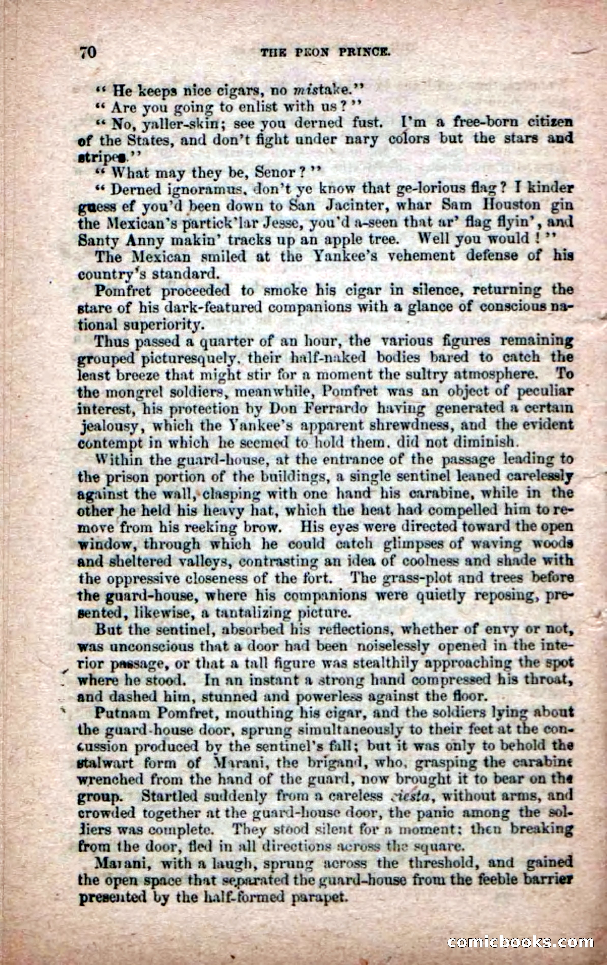 The Peon Prince; or, The Yankee Knight Errant — page 68 of 100