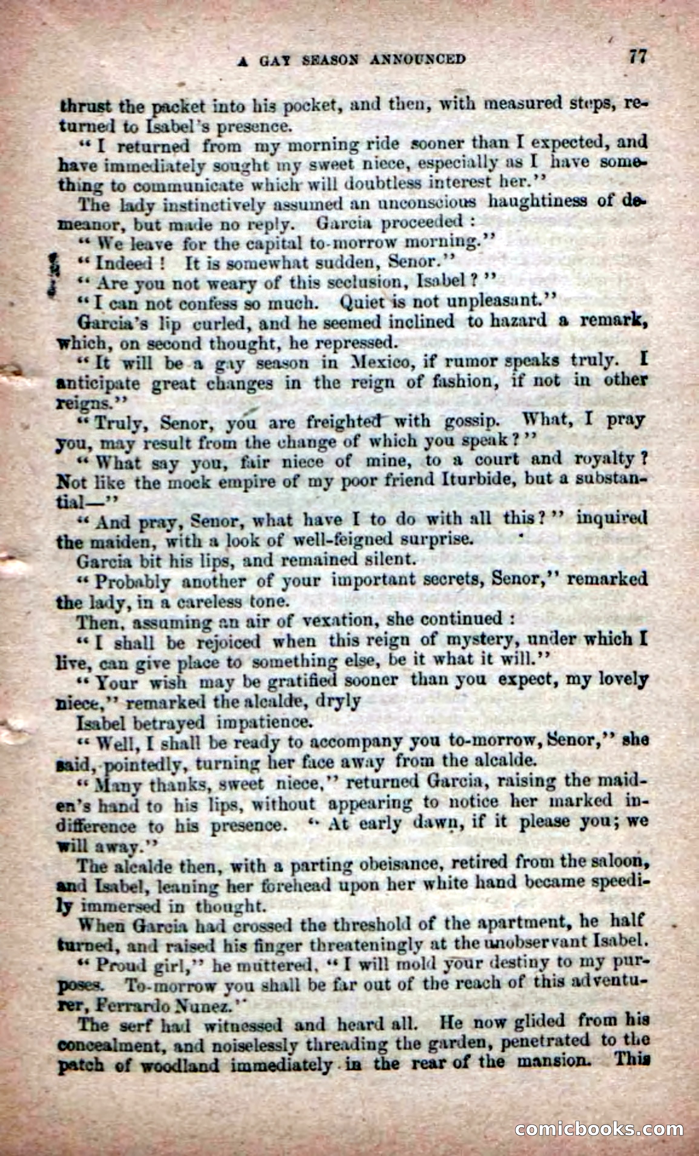 The Peon Prince; or, The Yankee Knight Errant — page 75 of 100