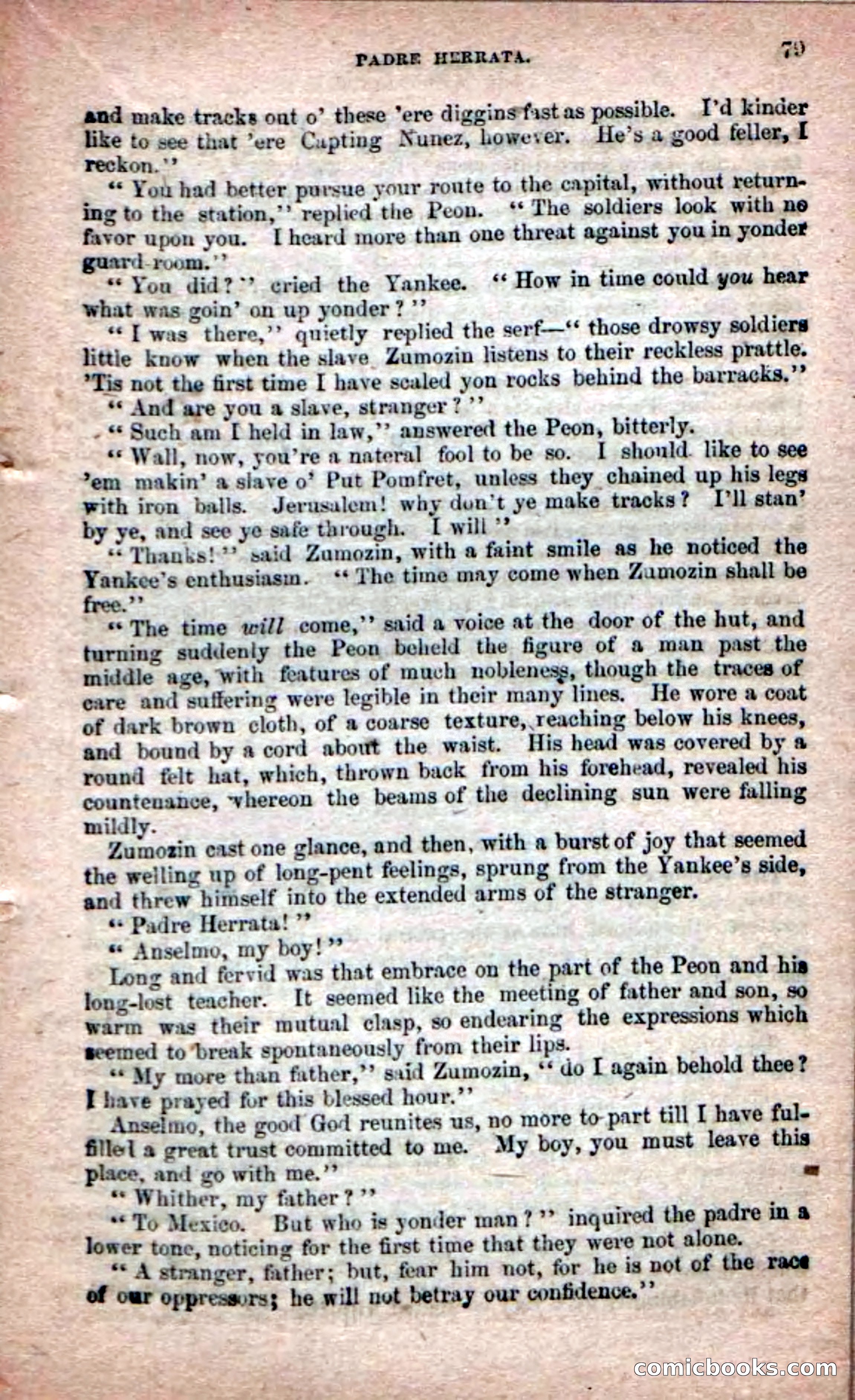 The Peon Prince; or, The Yankee Knight Errant — page 77 of 100