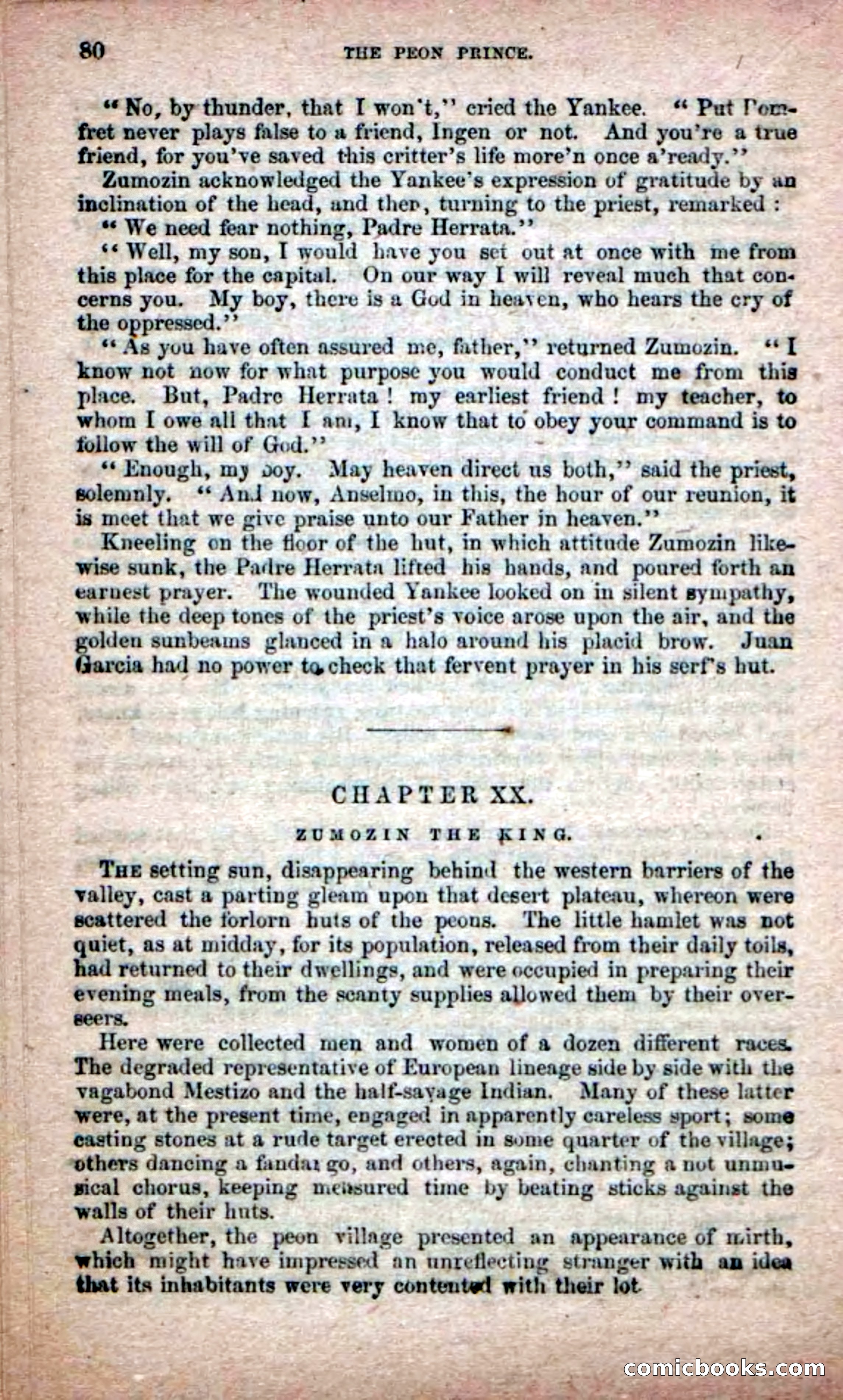 The Peon Prince; or, The Yankee Knight Errant — page 78 of 100