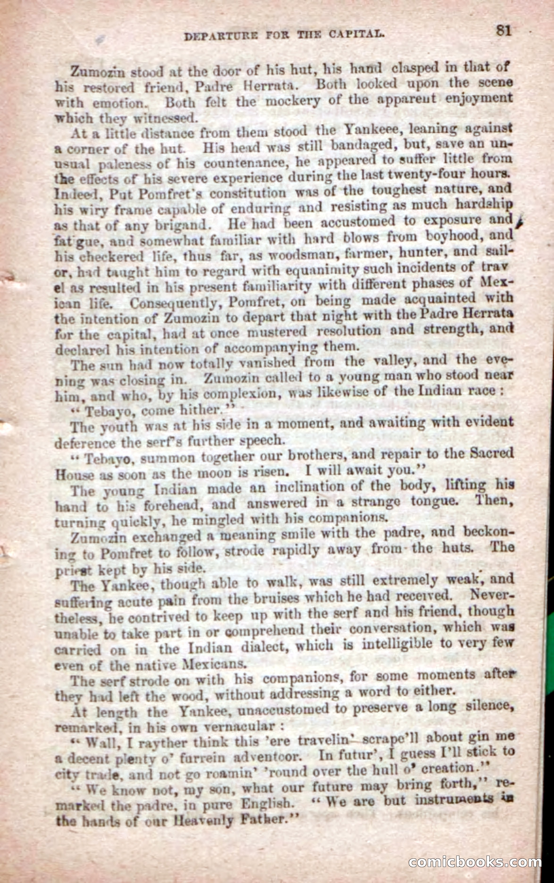 The Peon Prince; or, The Yankee Knight Errant — page 79 of 100