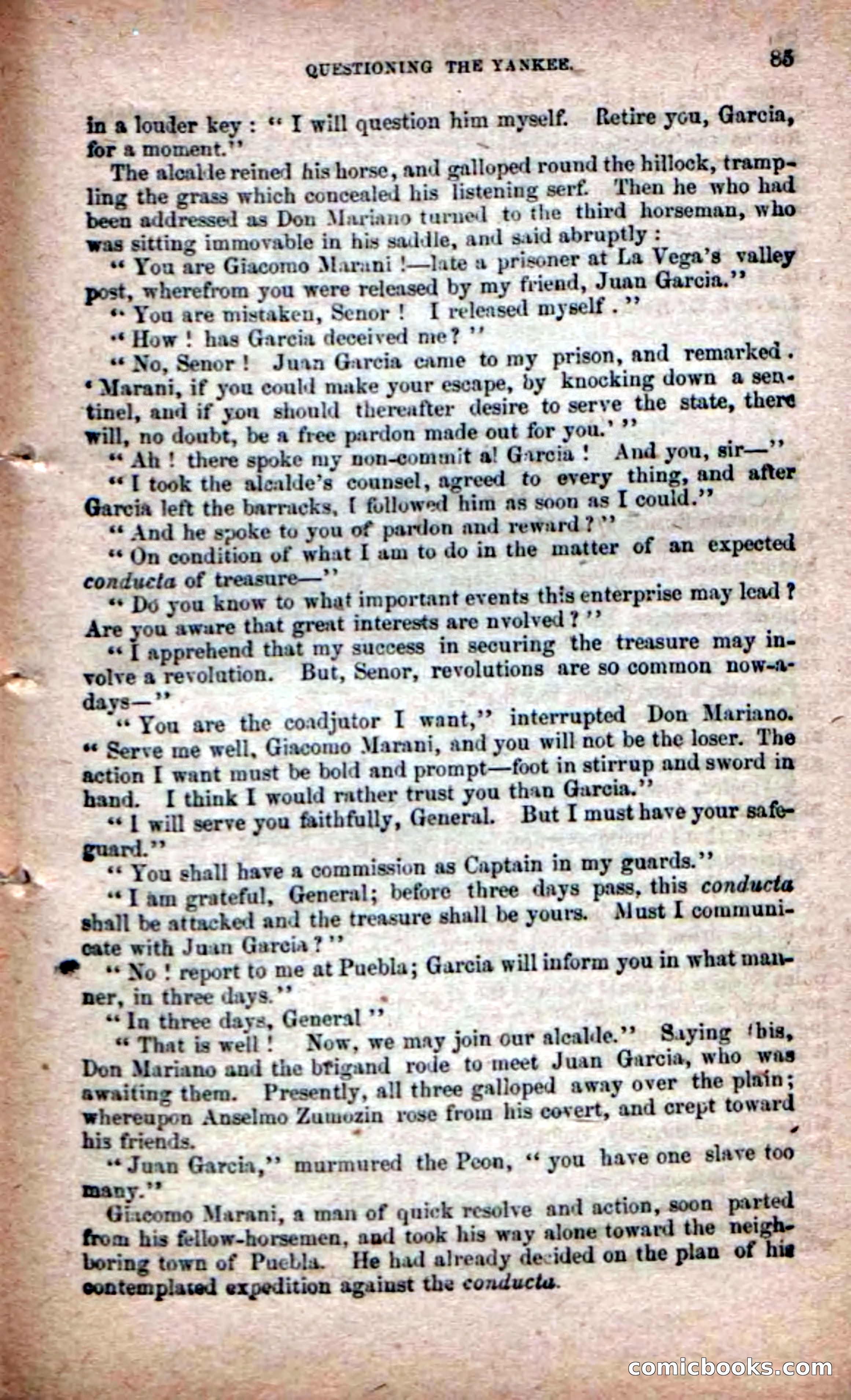 The Peon Prince; or, The Yankee Knight Errant — page 83 of 100