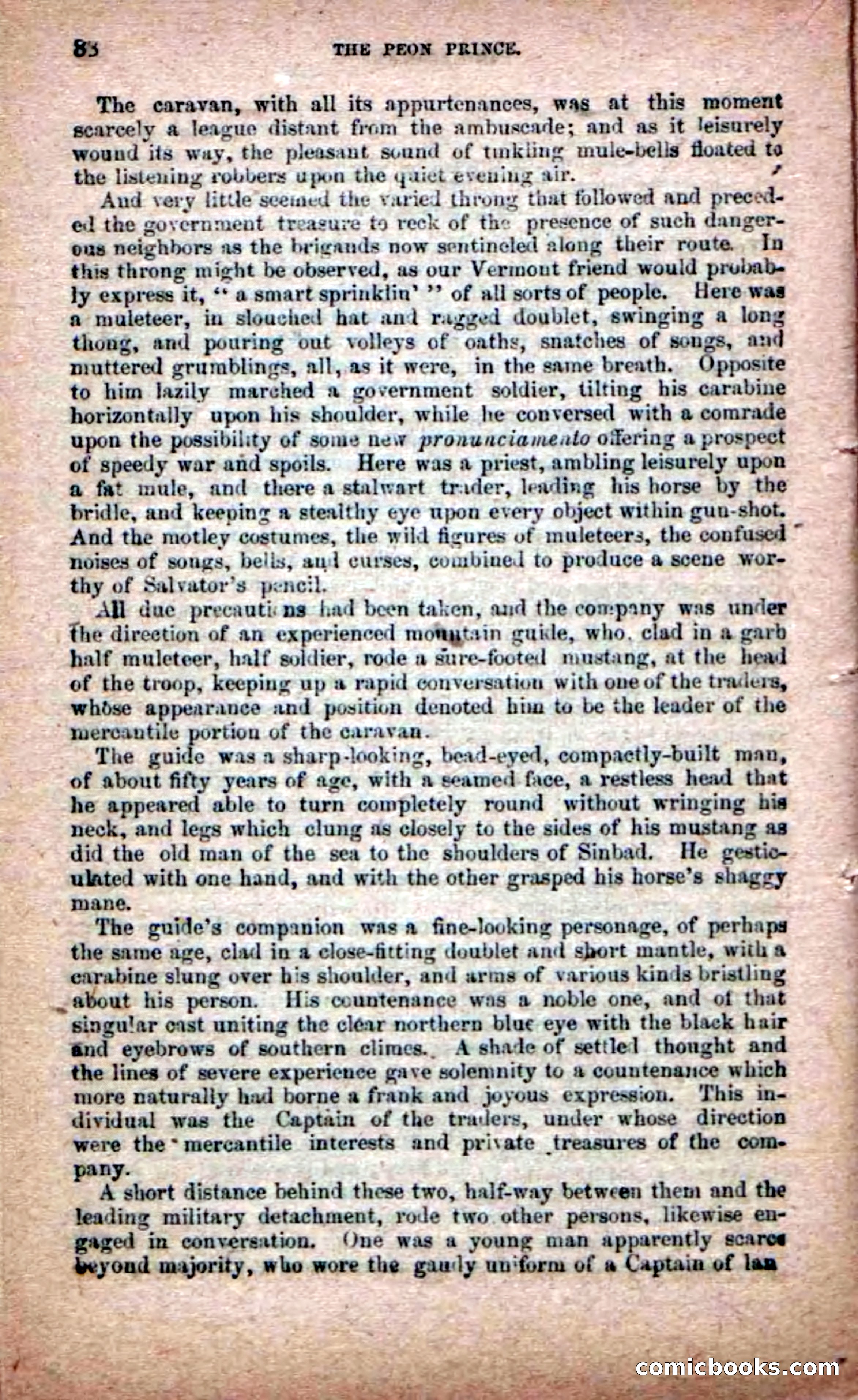 The Peon Prince; or, The Yankee Knight Errant — page 86 of 100