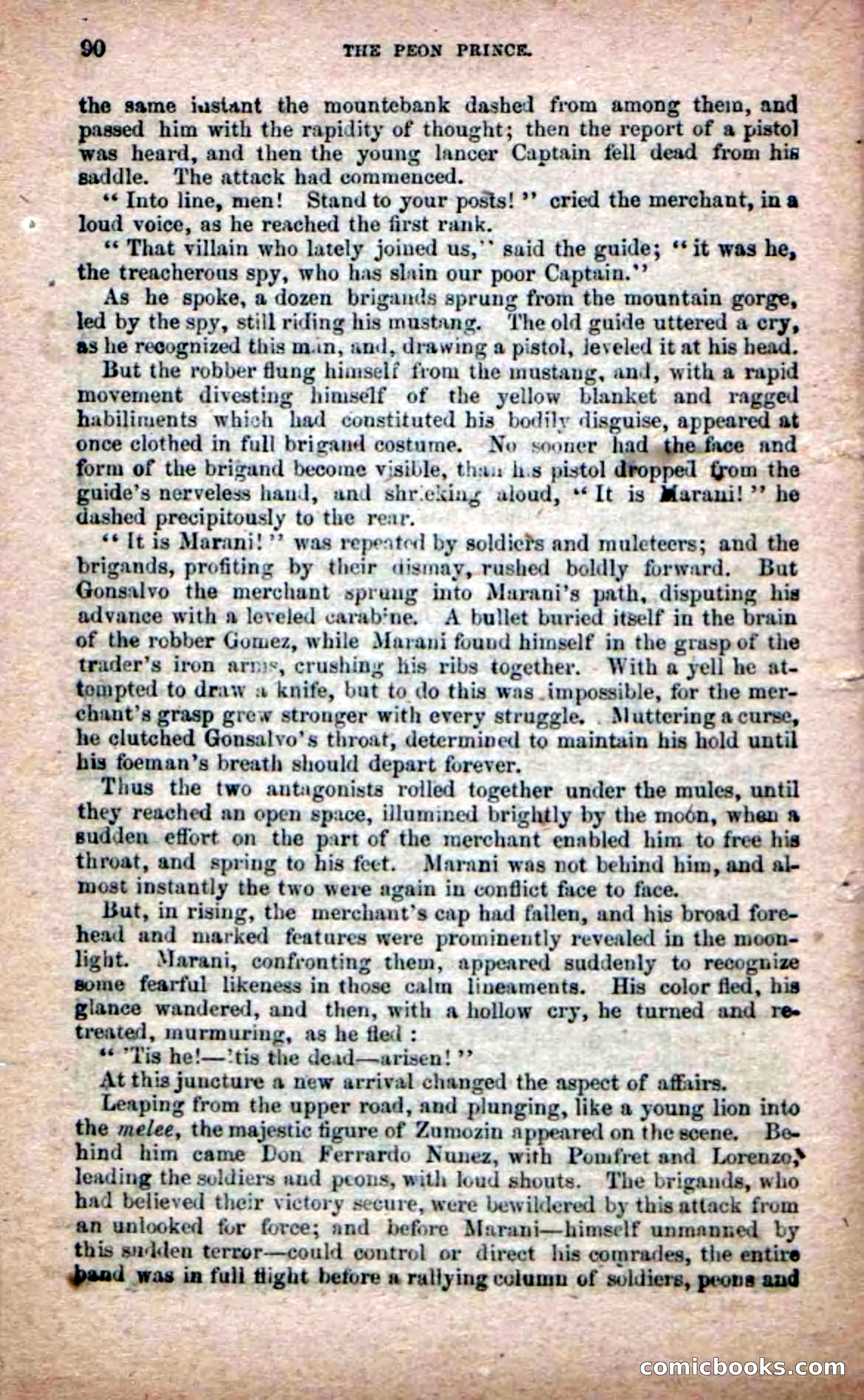 The Peon Prince; or, The Yankee Knight Errant — page 88 of 100