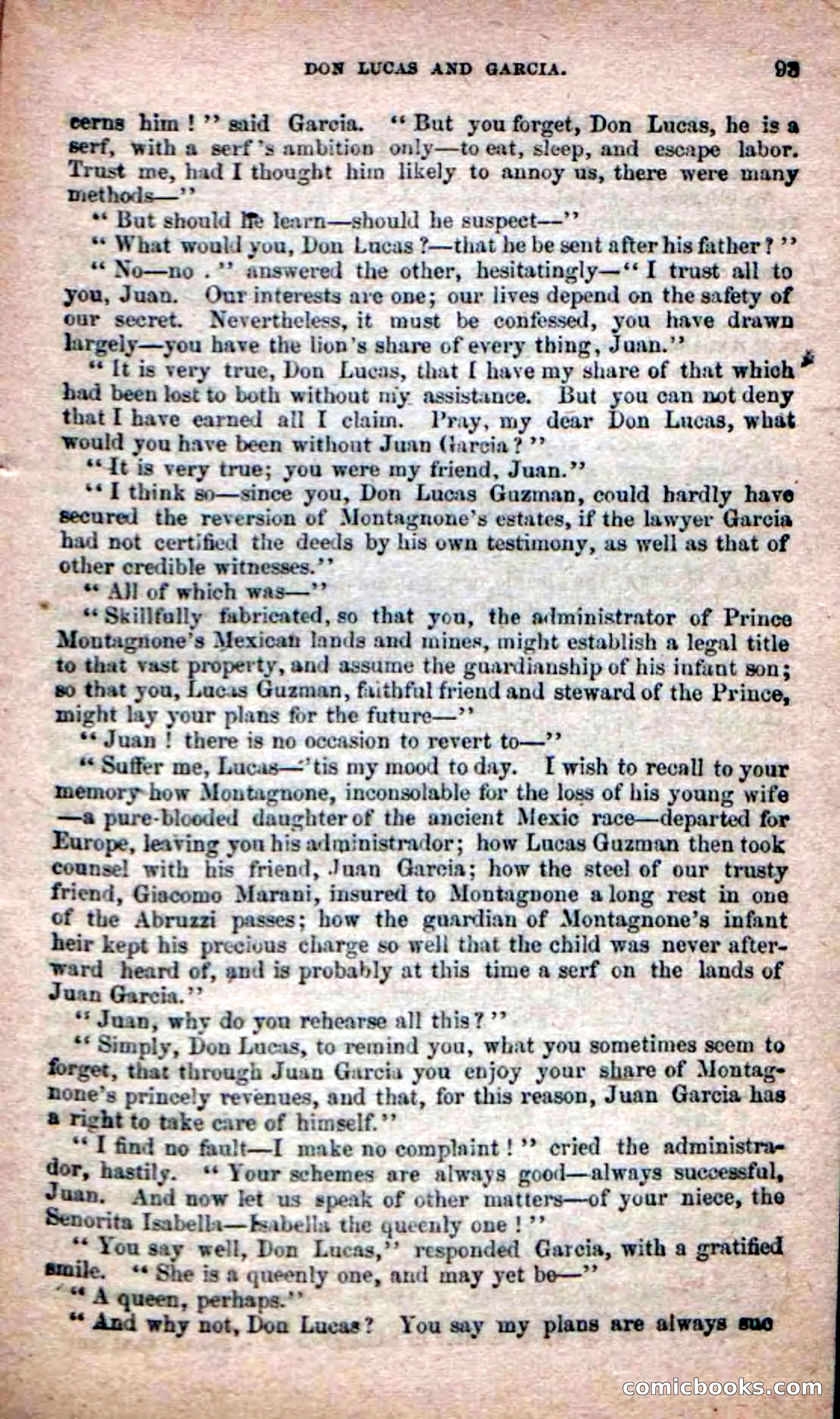 The Peon Prince; or, The Yankee Knight Errant — page 91 of 100