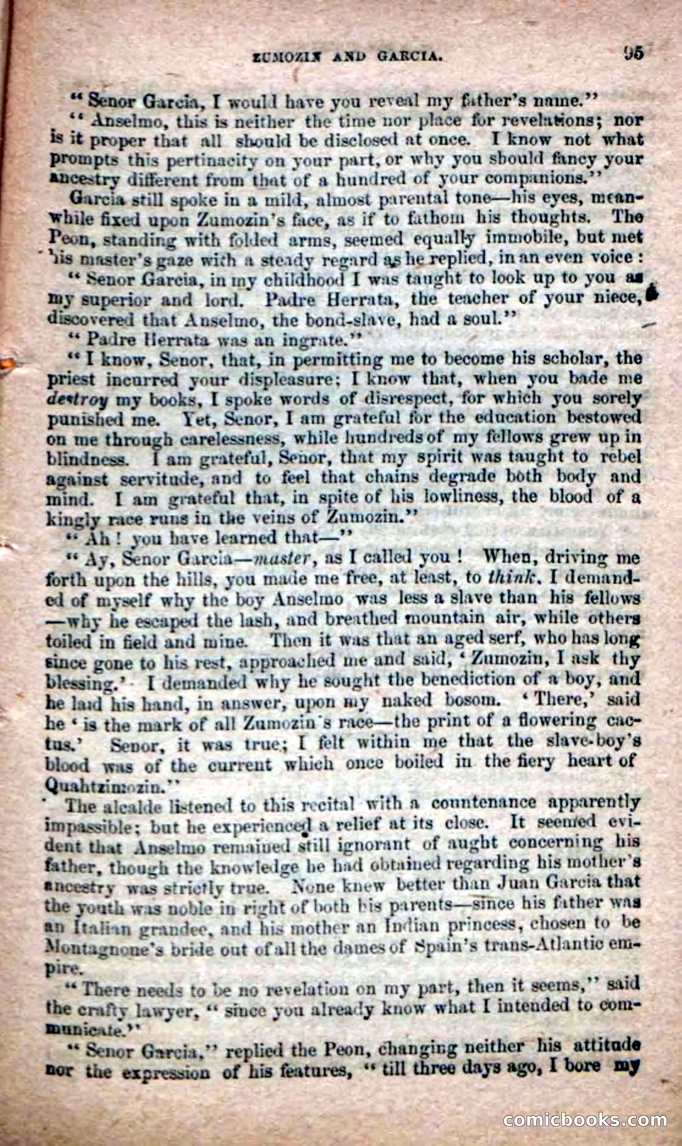 The Peon Prince; or, The Yankee Knight Errant — page 93 of 100