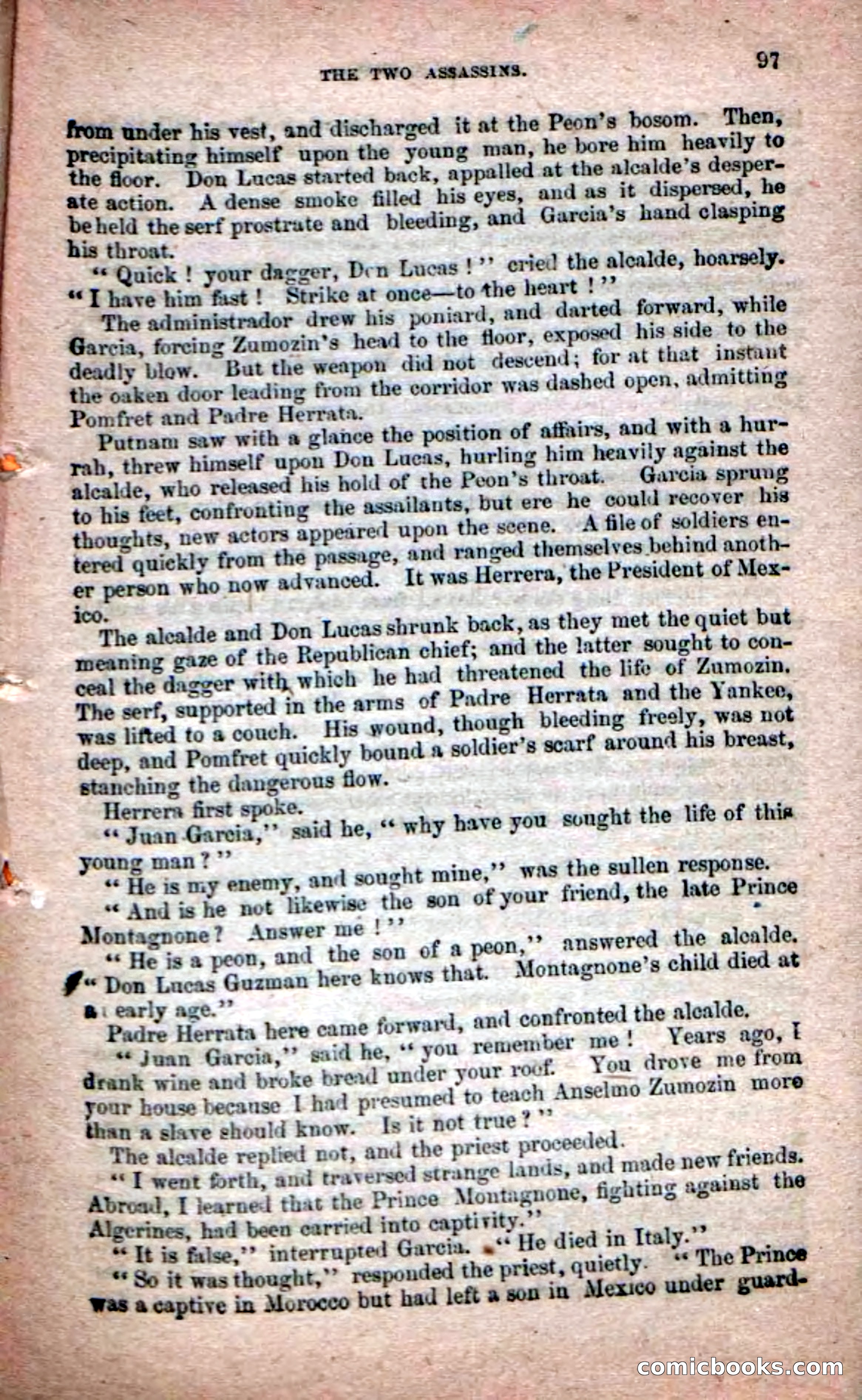 The Peon Prince; or, The Yankee Knight Errant — page 95 of 100