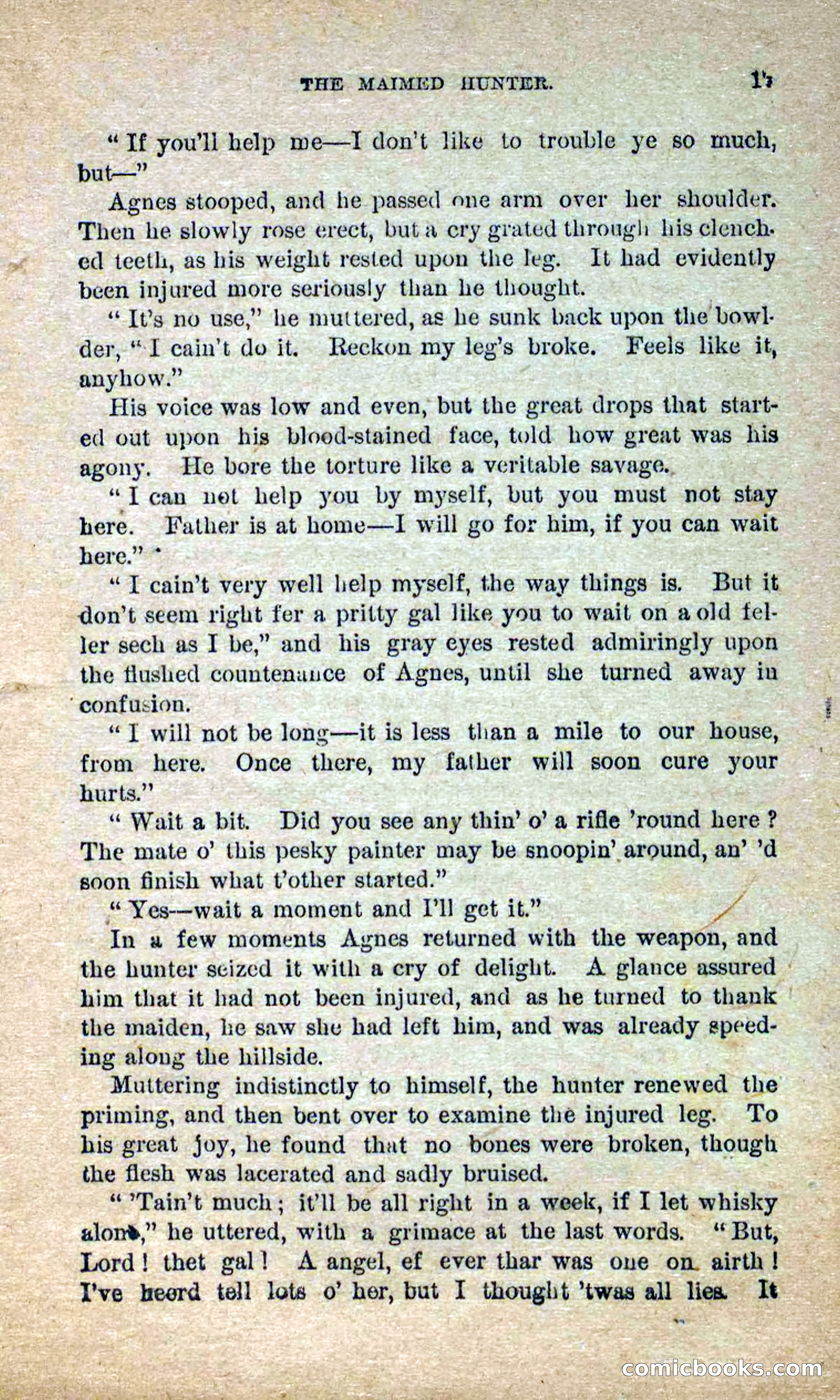 Beadle's Dime Novels No. 250: The Border Renegade — page 13 of 72