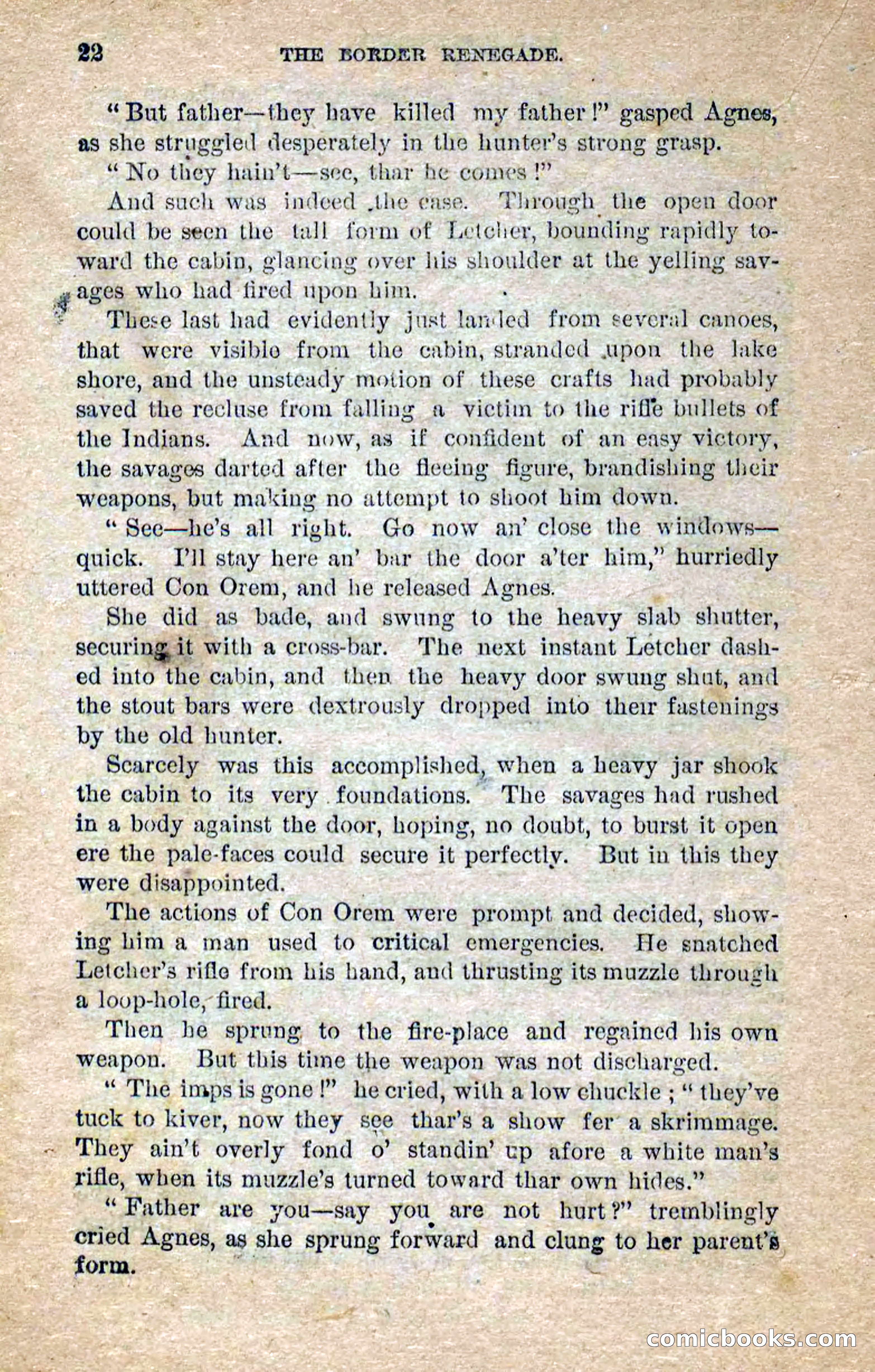 Beadle's Dime Novels No. 250: The Border Renegade — page 18 of 72