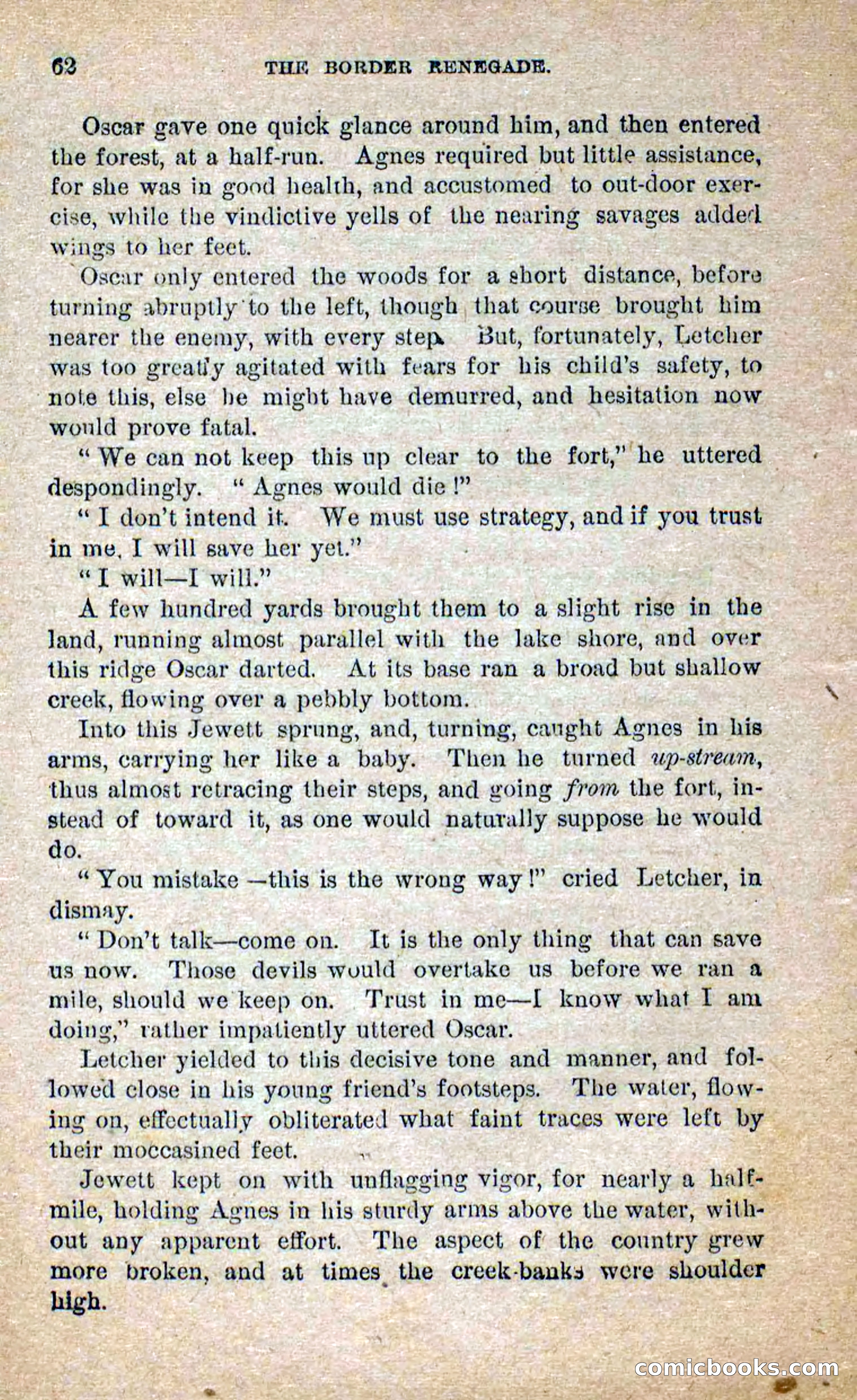 Beadle's Dime Novels No. 250: The Border Renegade — page 58 of 72