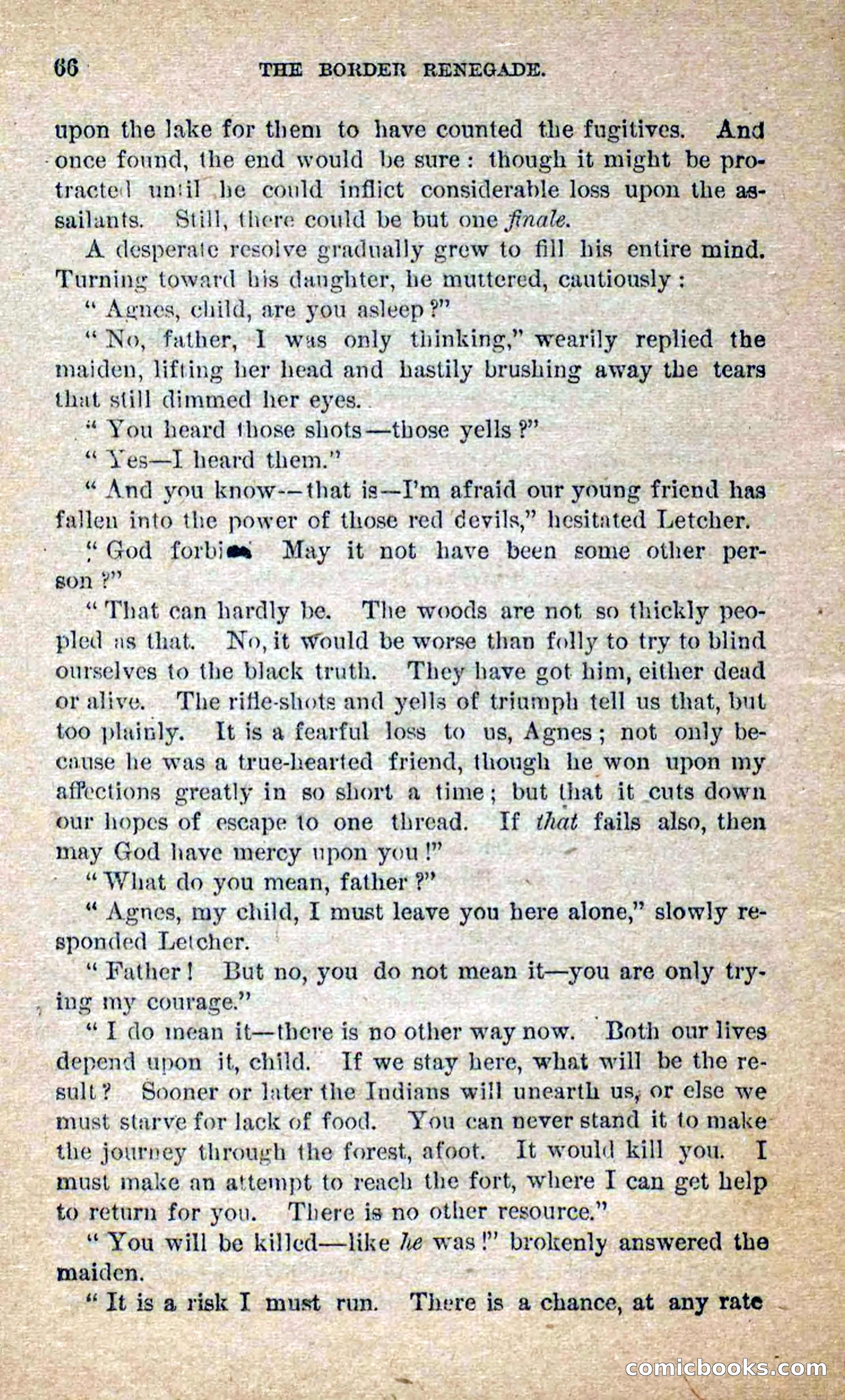 Beadle's Dime Novels No. 250: The Border Renegade — page 62 of 72