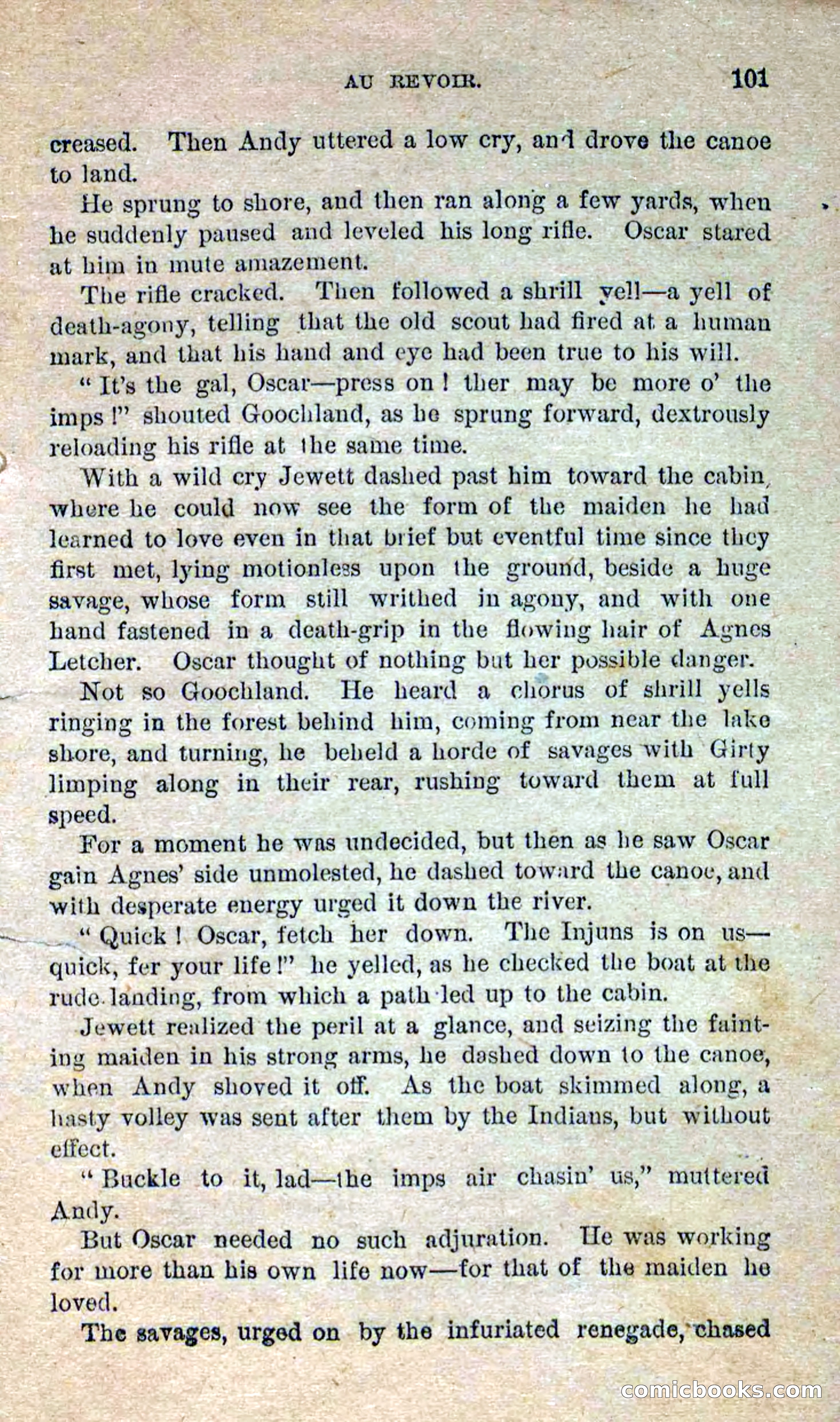 Beadle's Dime Novels No. 250: The Border Renegade — page 69 of 72