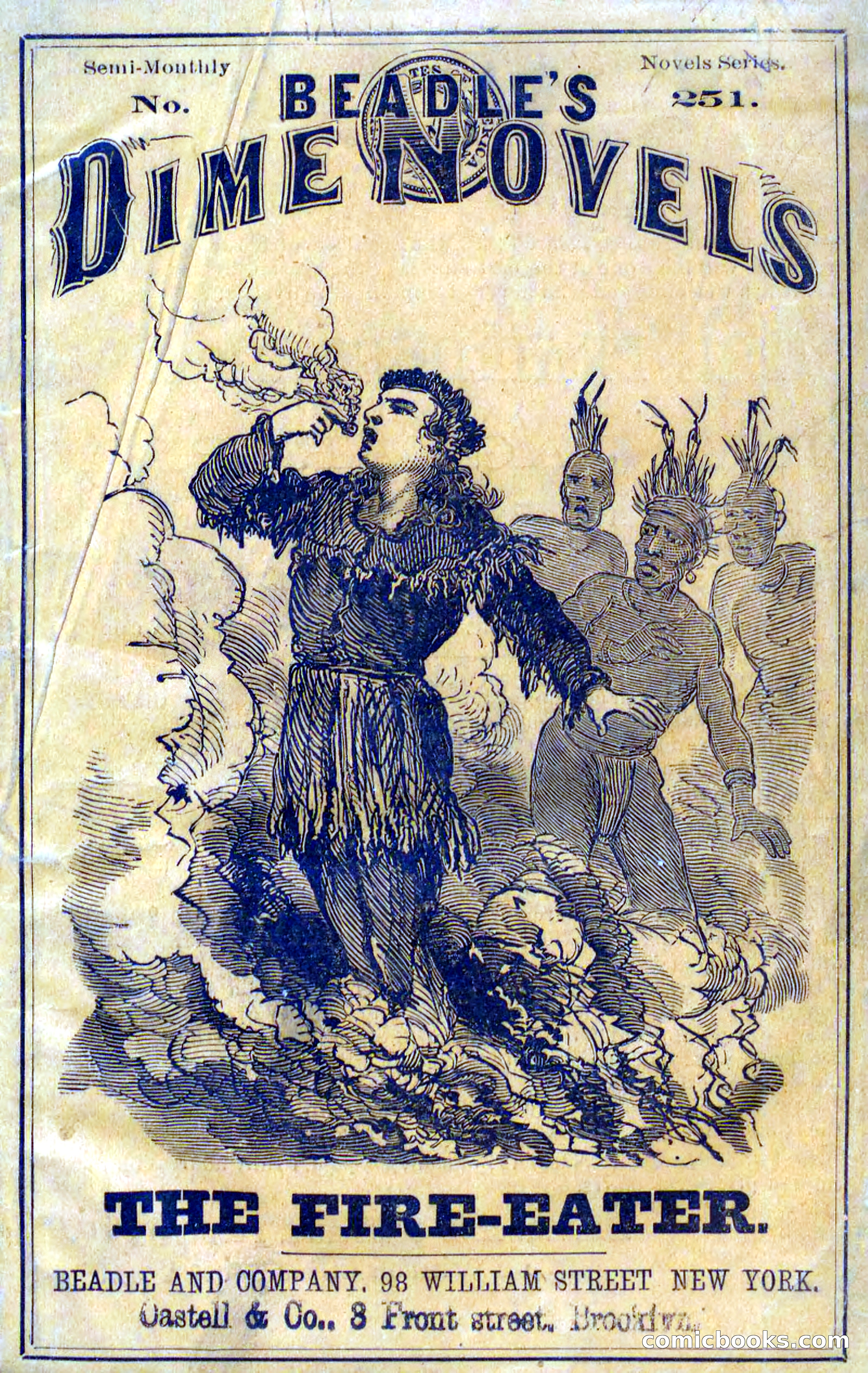 Beadle's Dime Novels No. 251: The Fire-Eater