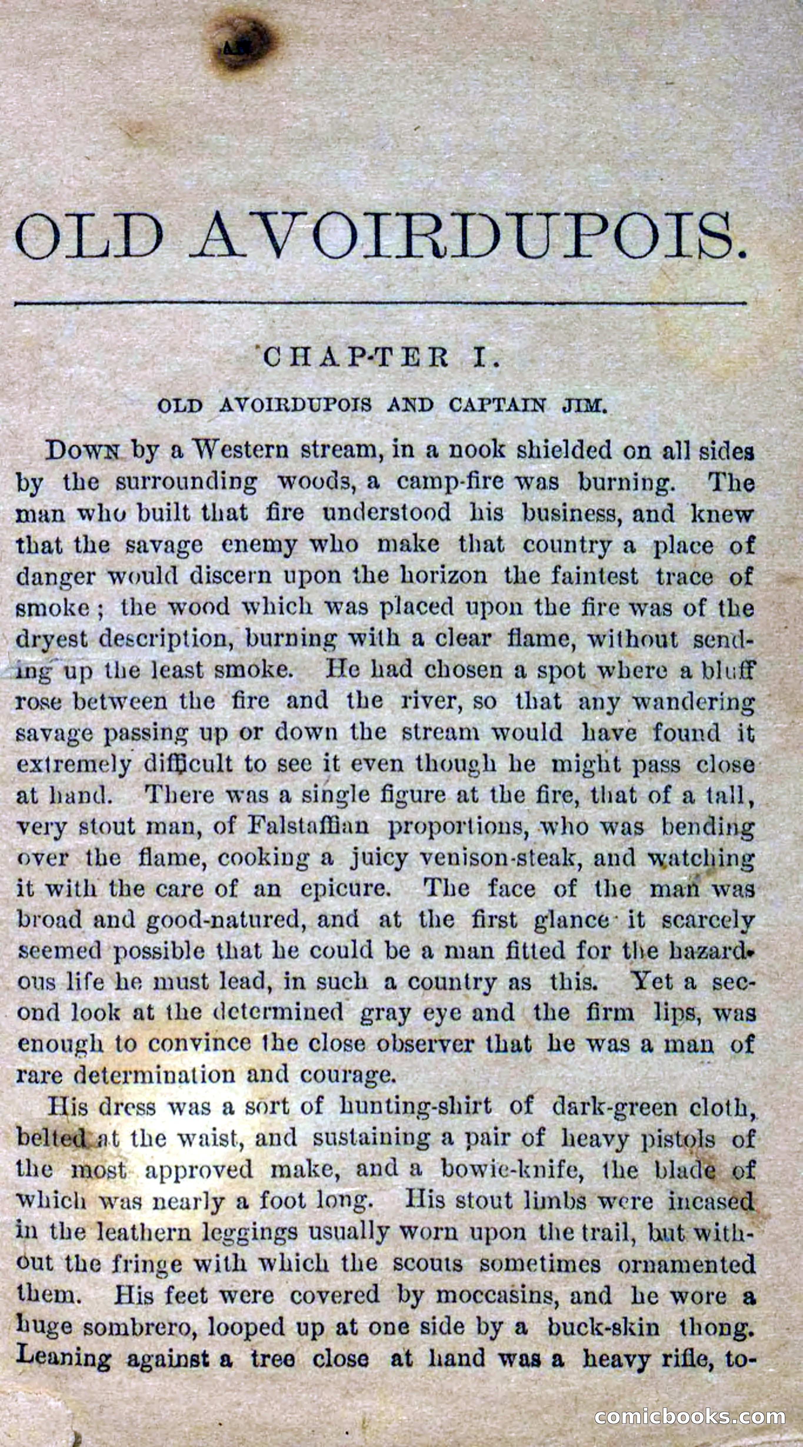 Old Avoirdupois — page 5 of 98