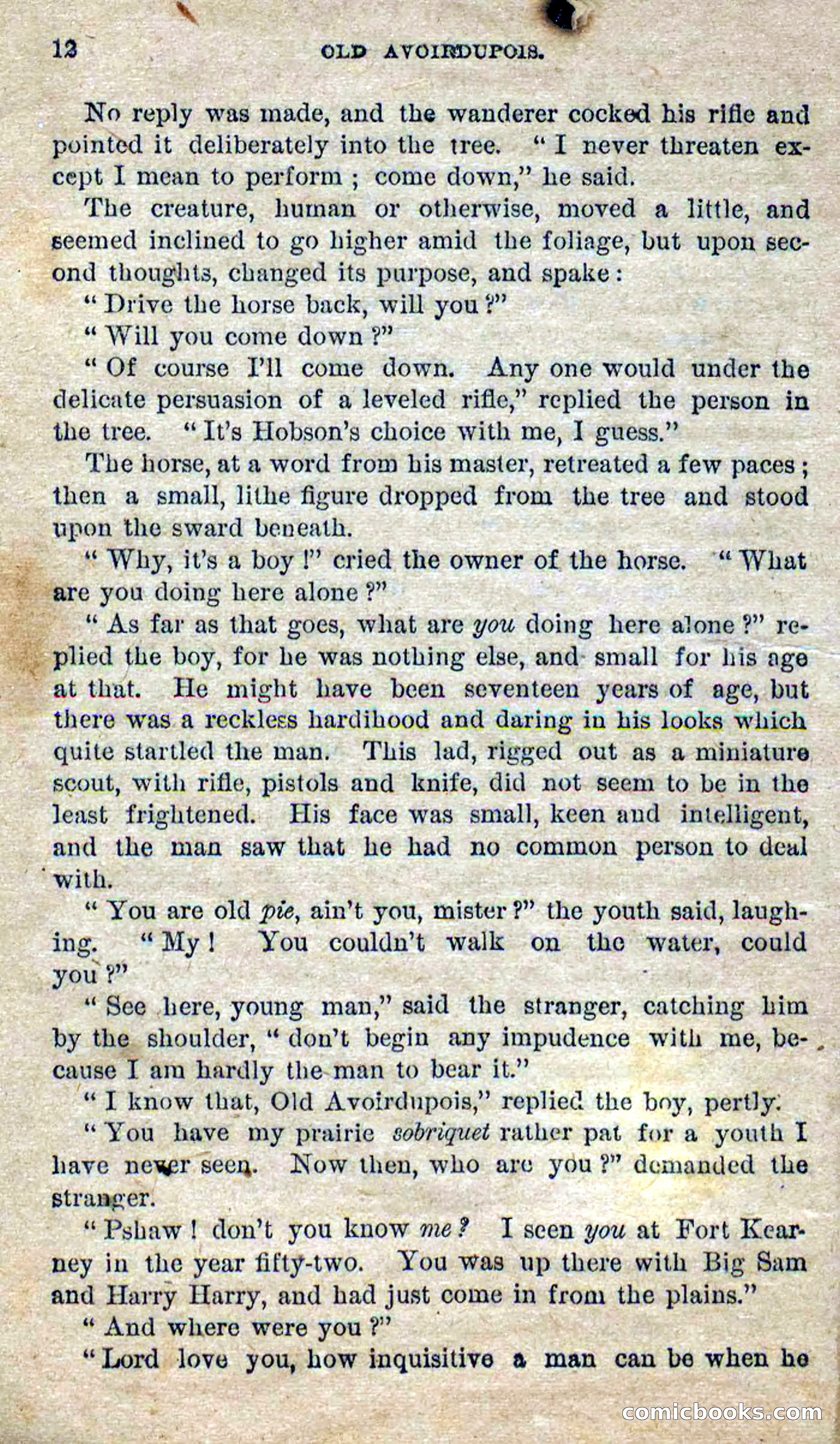 Old Avoirdupois — page 8 of 98