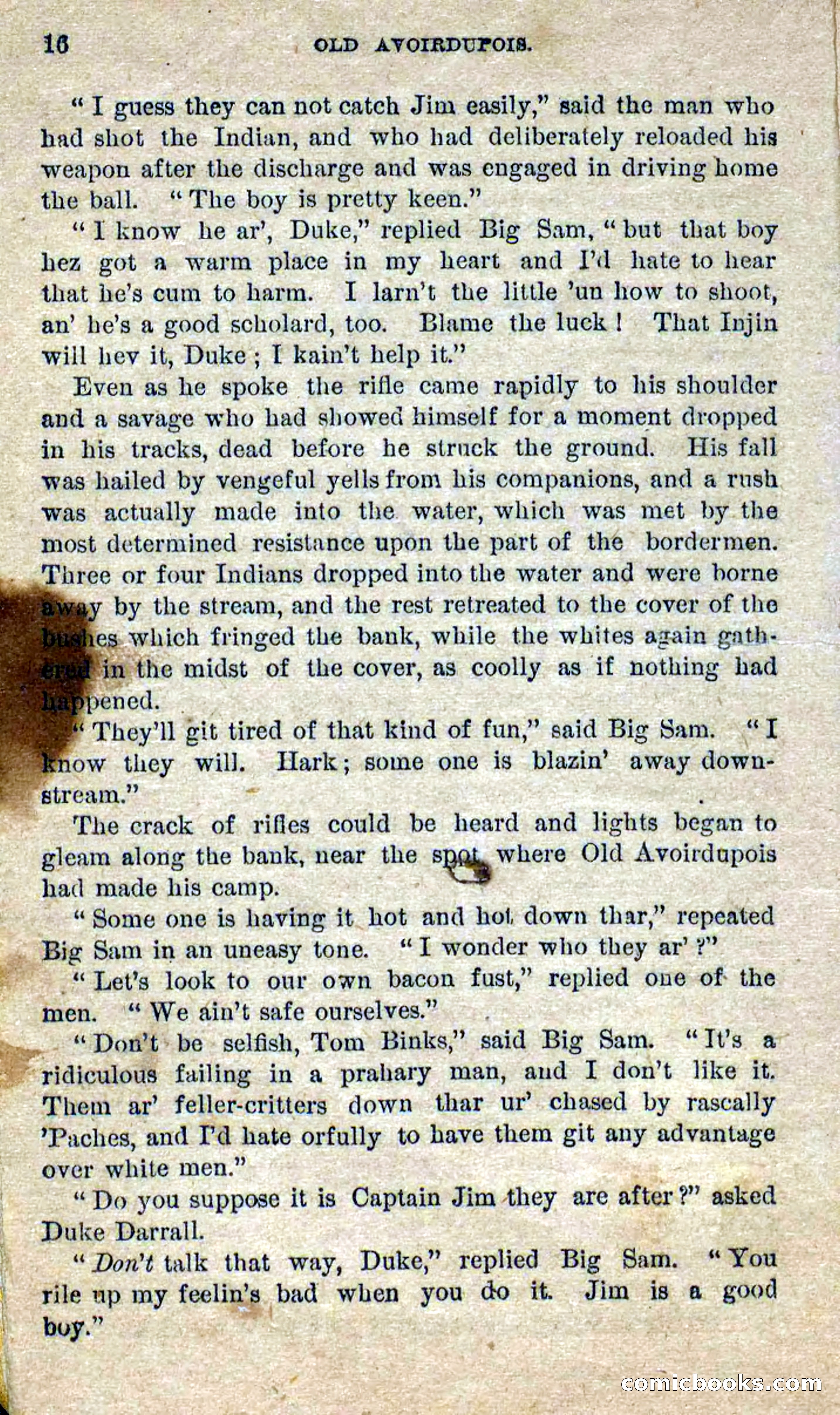 Old Avoirdupois — page 12 of 98