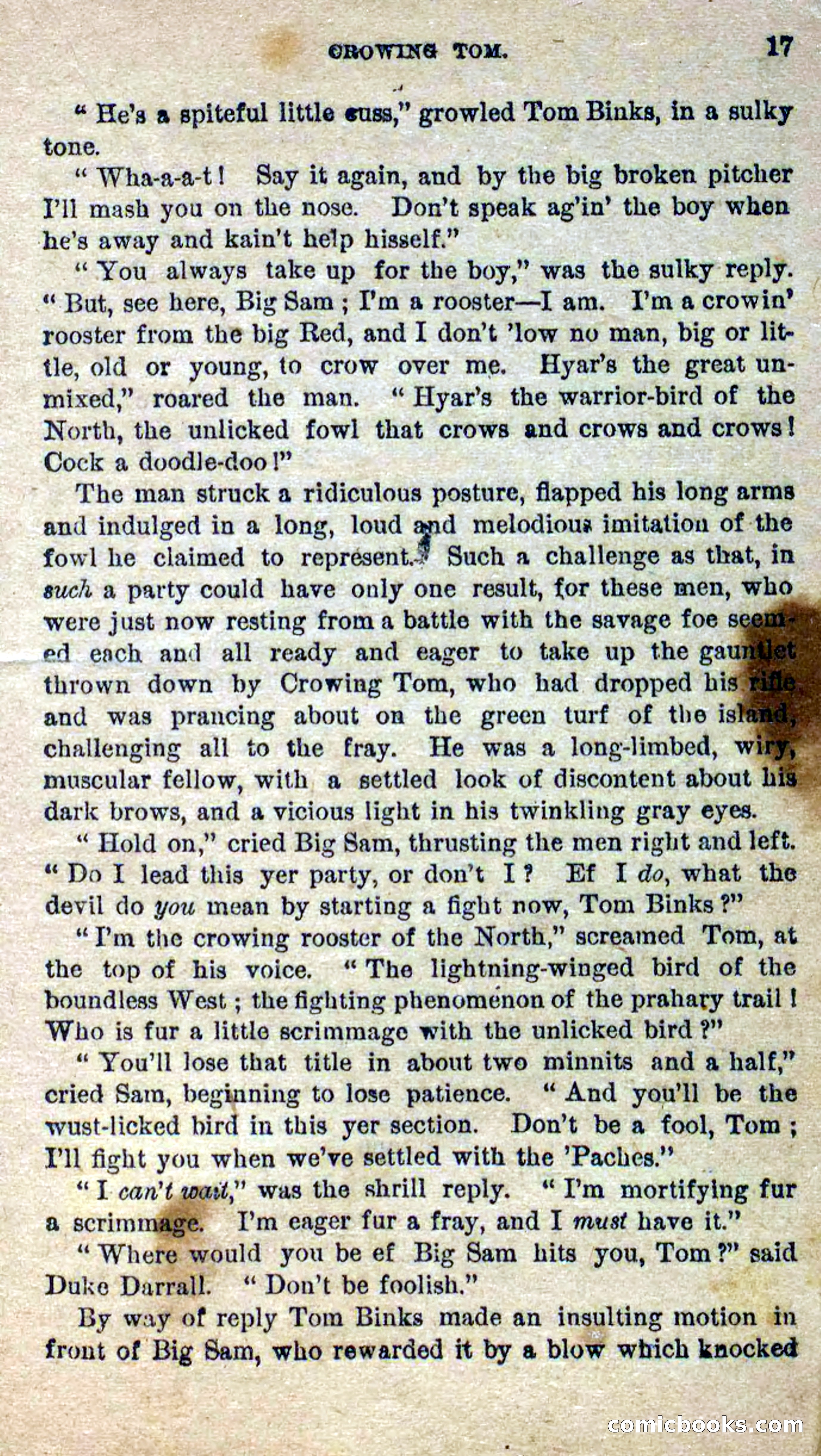 Old Avoirdupois — page 13 of 98
