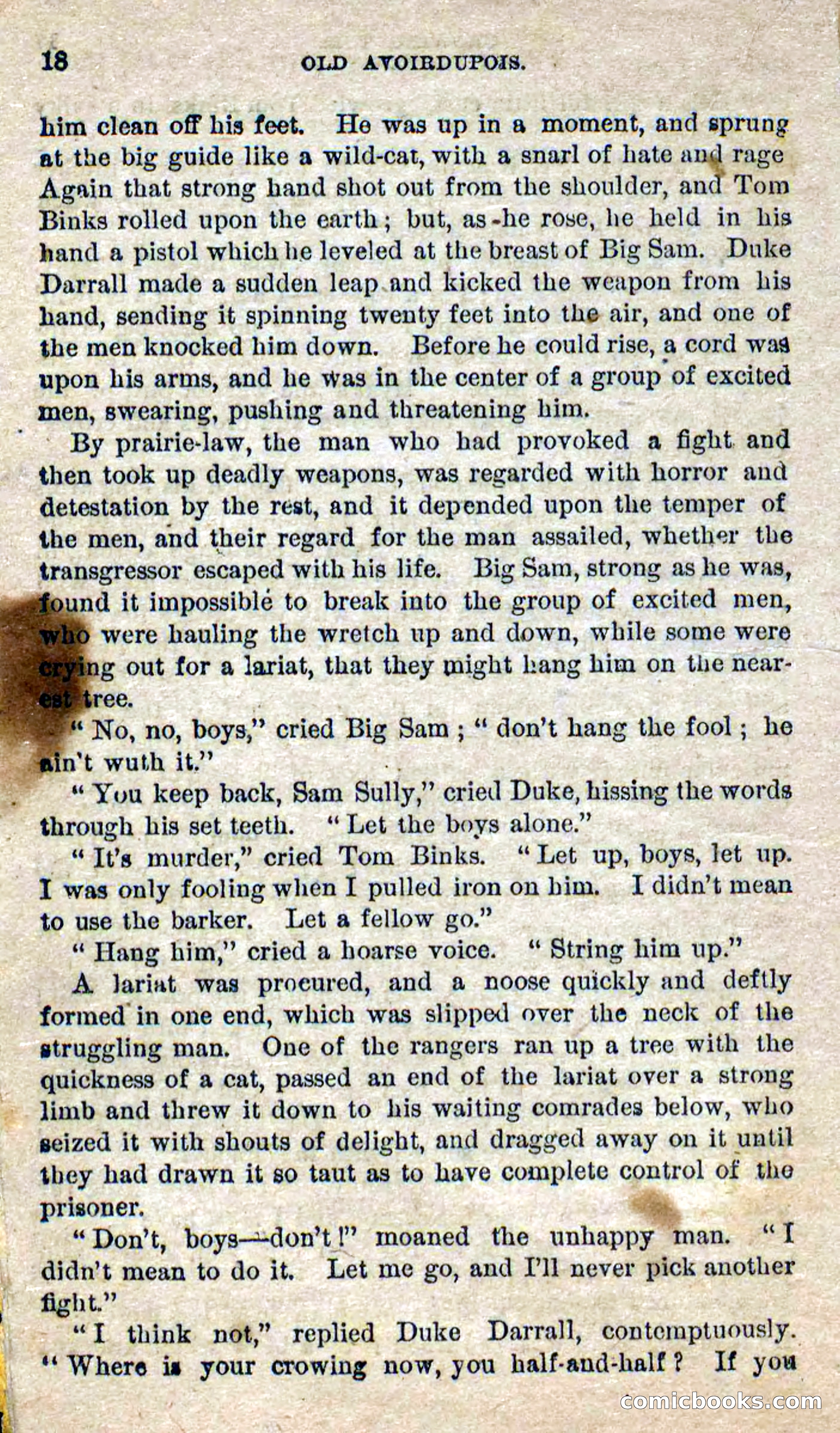 Old Avoirdupois — page 14 of 98