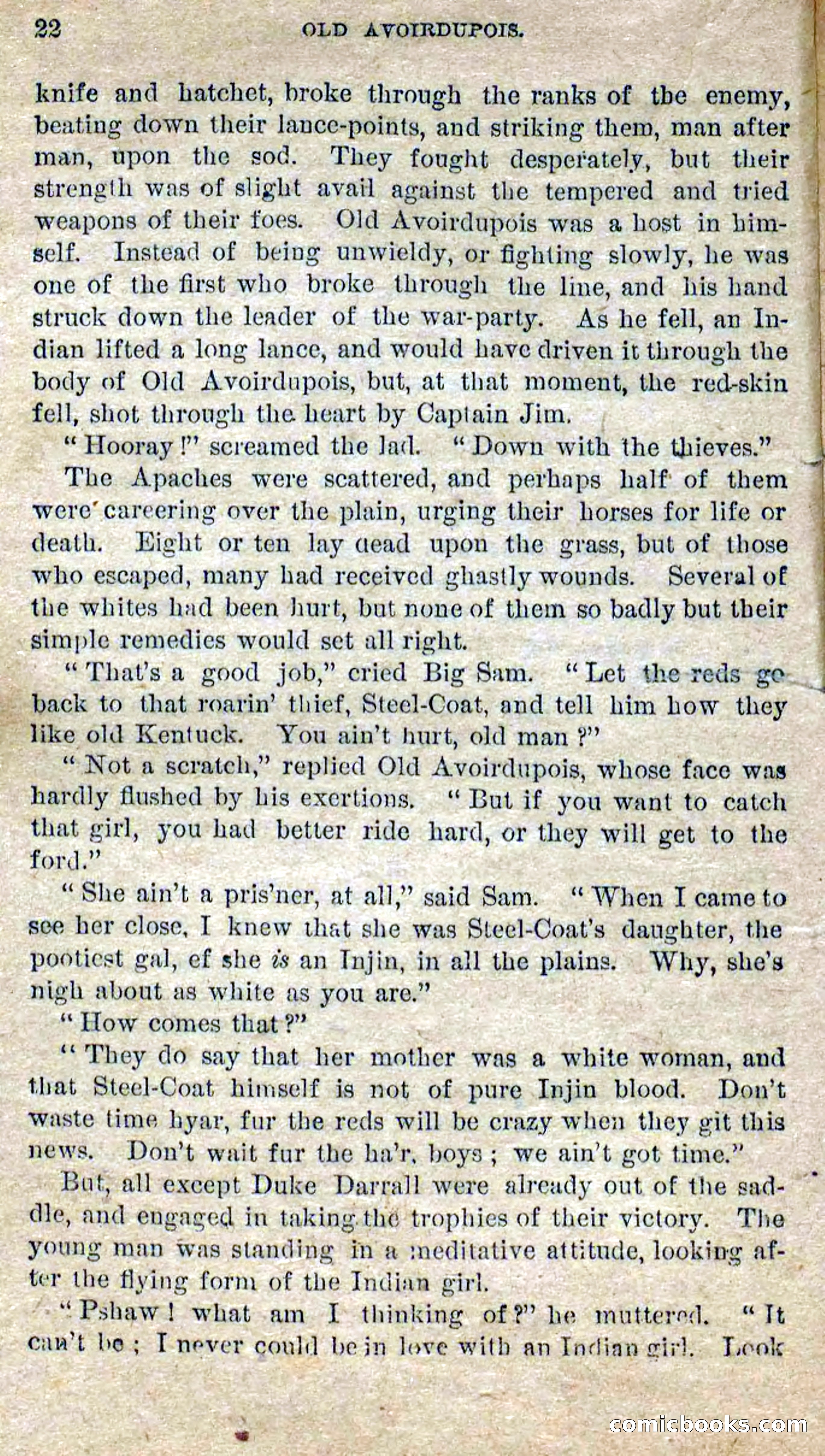 Old Avoirdupois — page 18 of 98