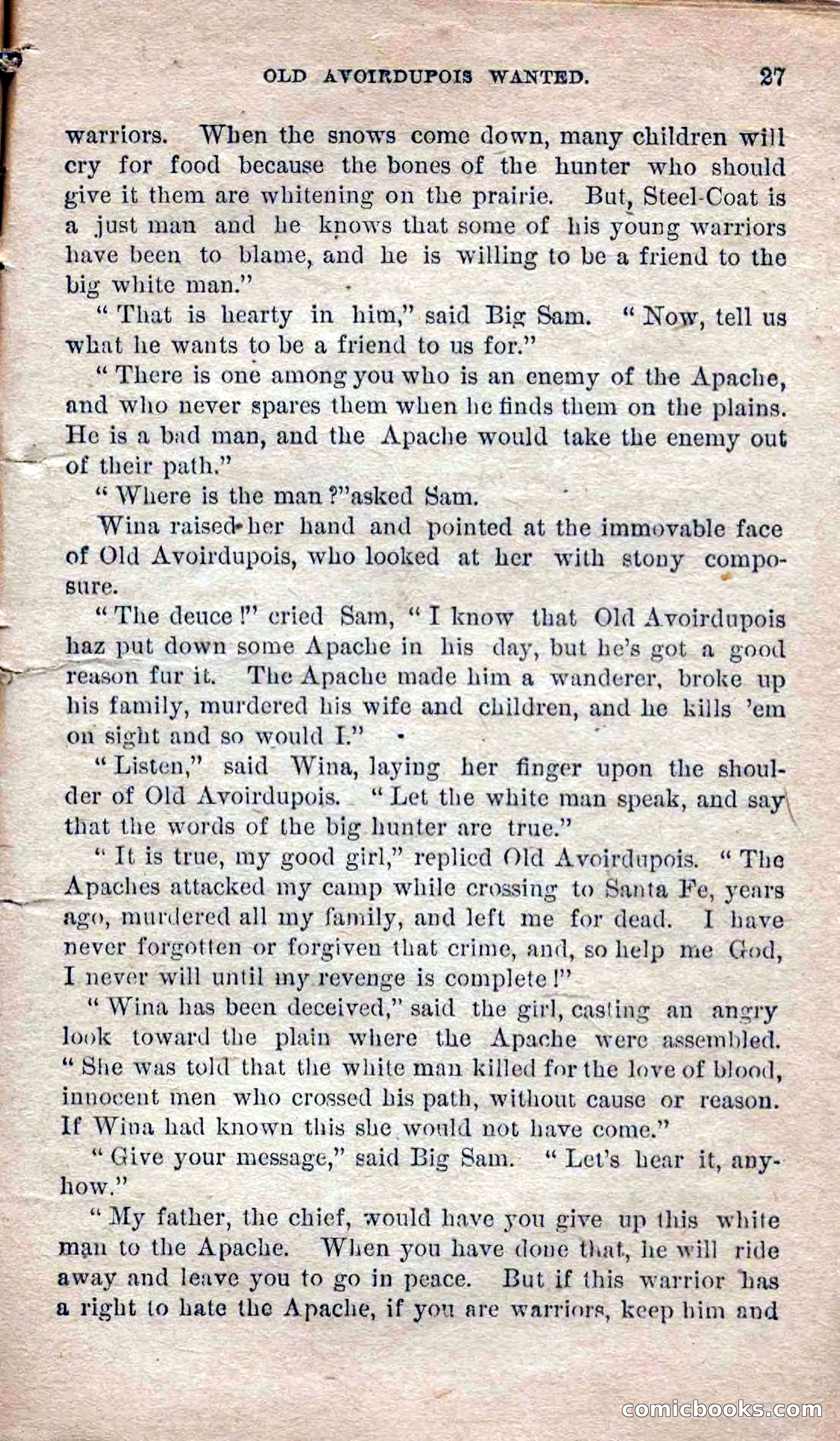 Old Avoirdupois — page 23 of 98