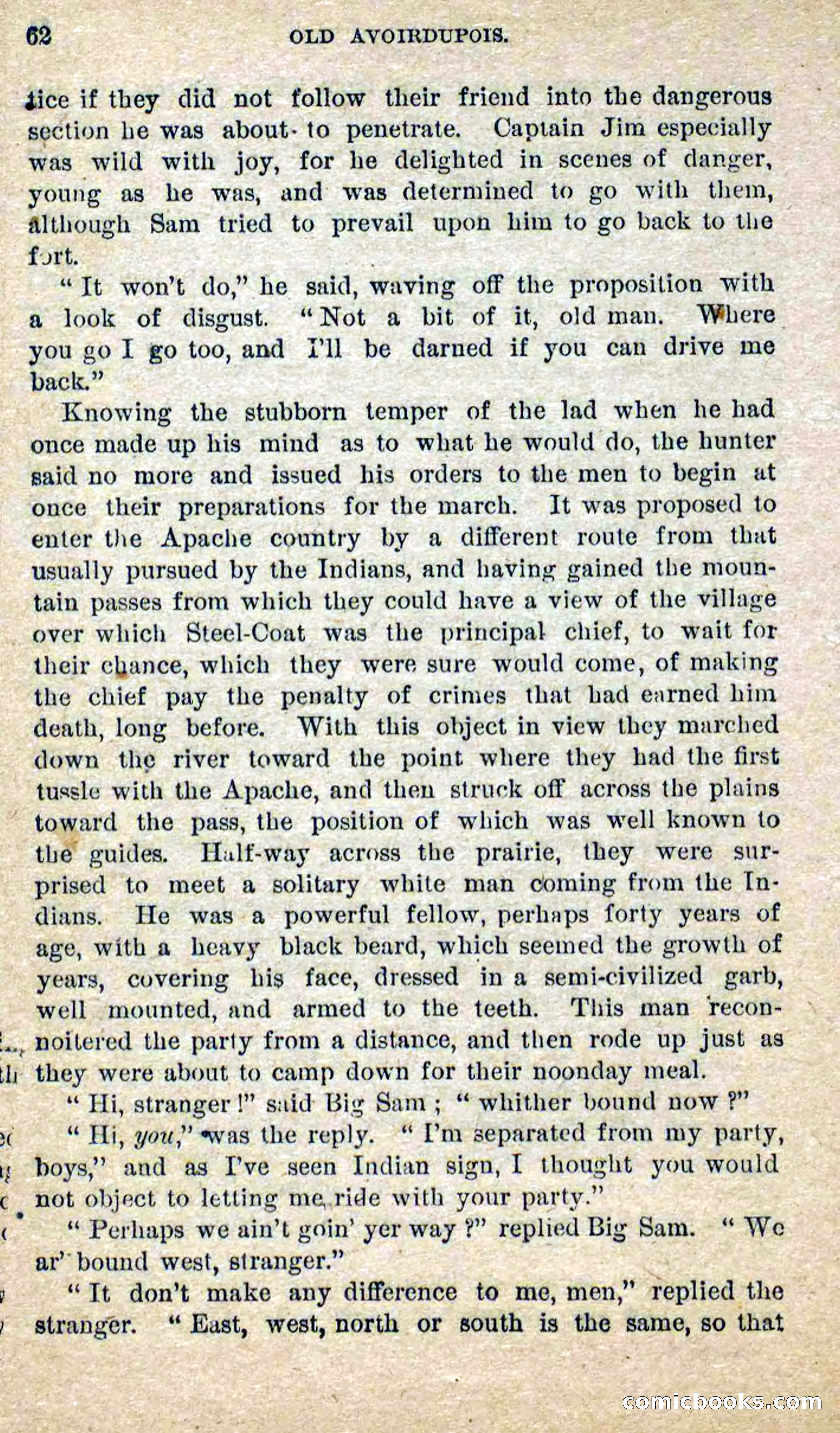 Old Avoirdupois — page 58 of 98