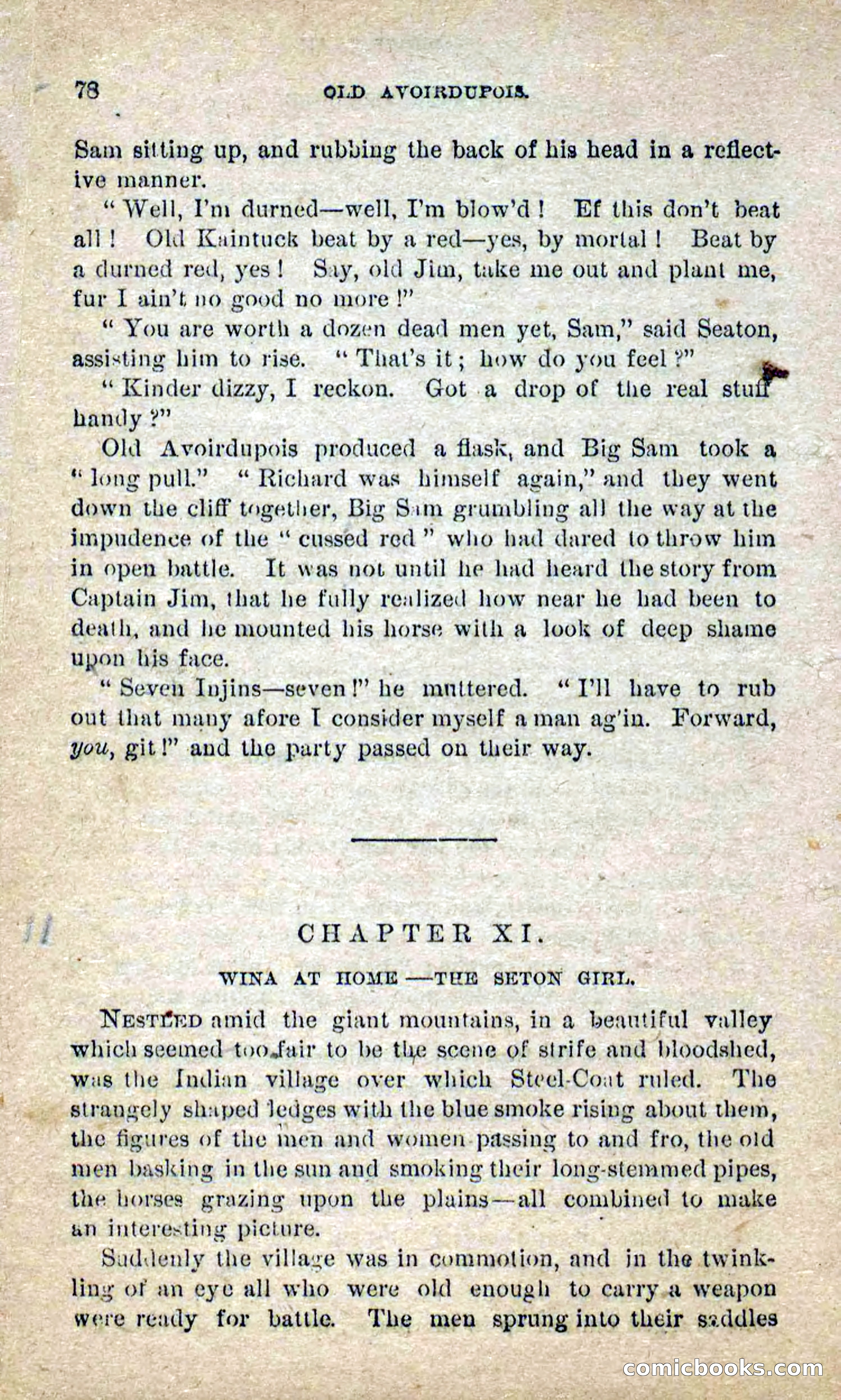 Old Avoirdupois — page 74 of 98
