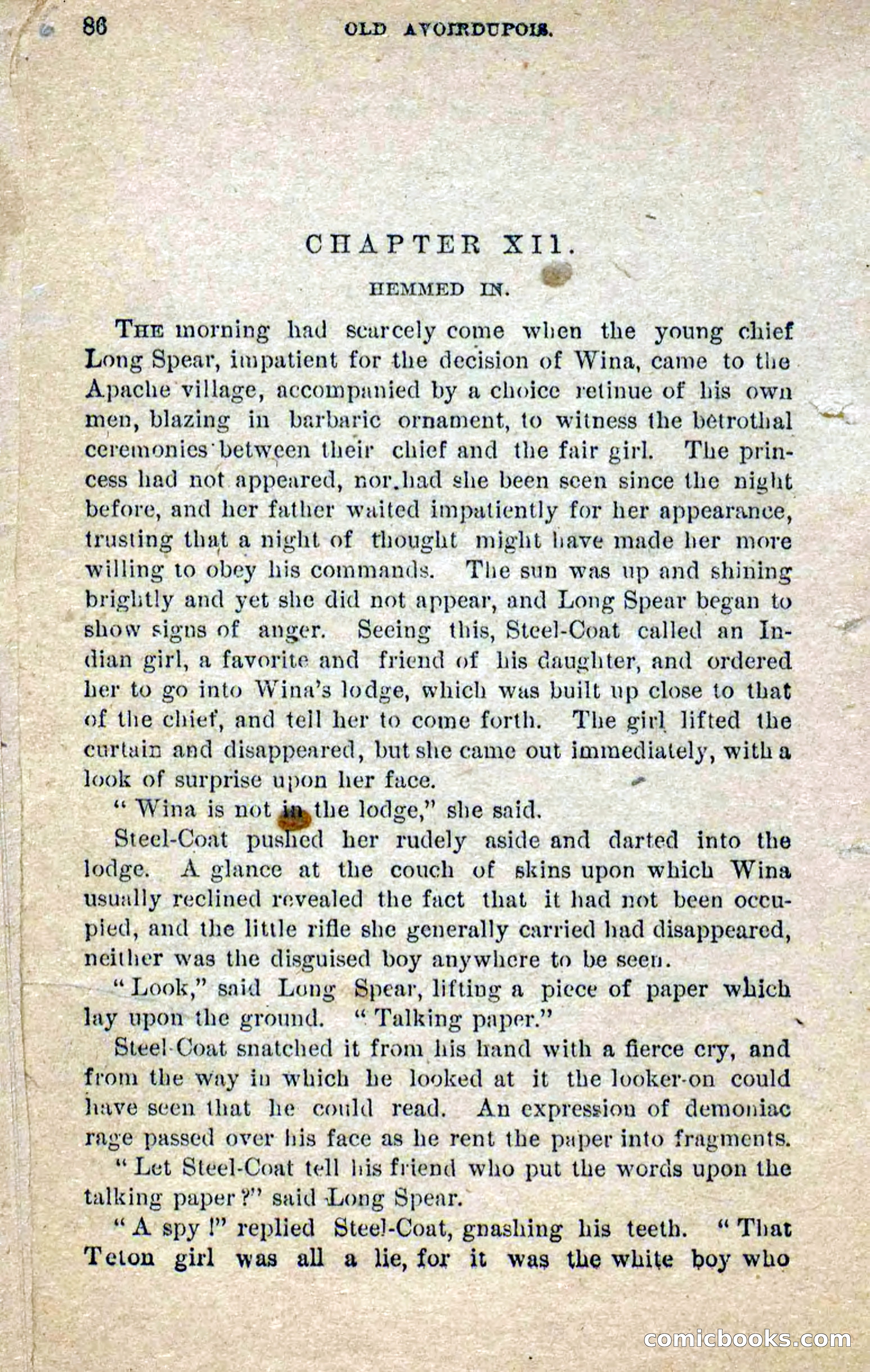 Old Avoirdupois — page 82 of 98