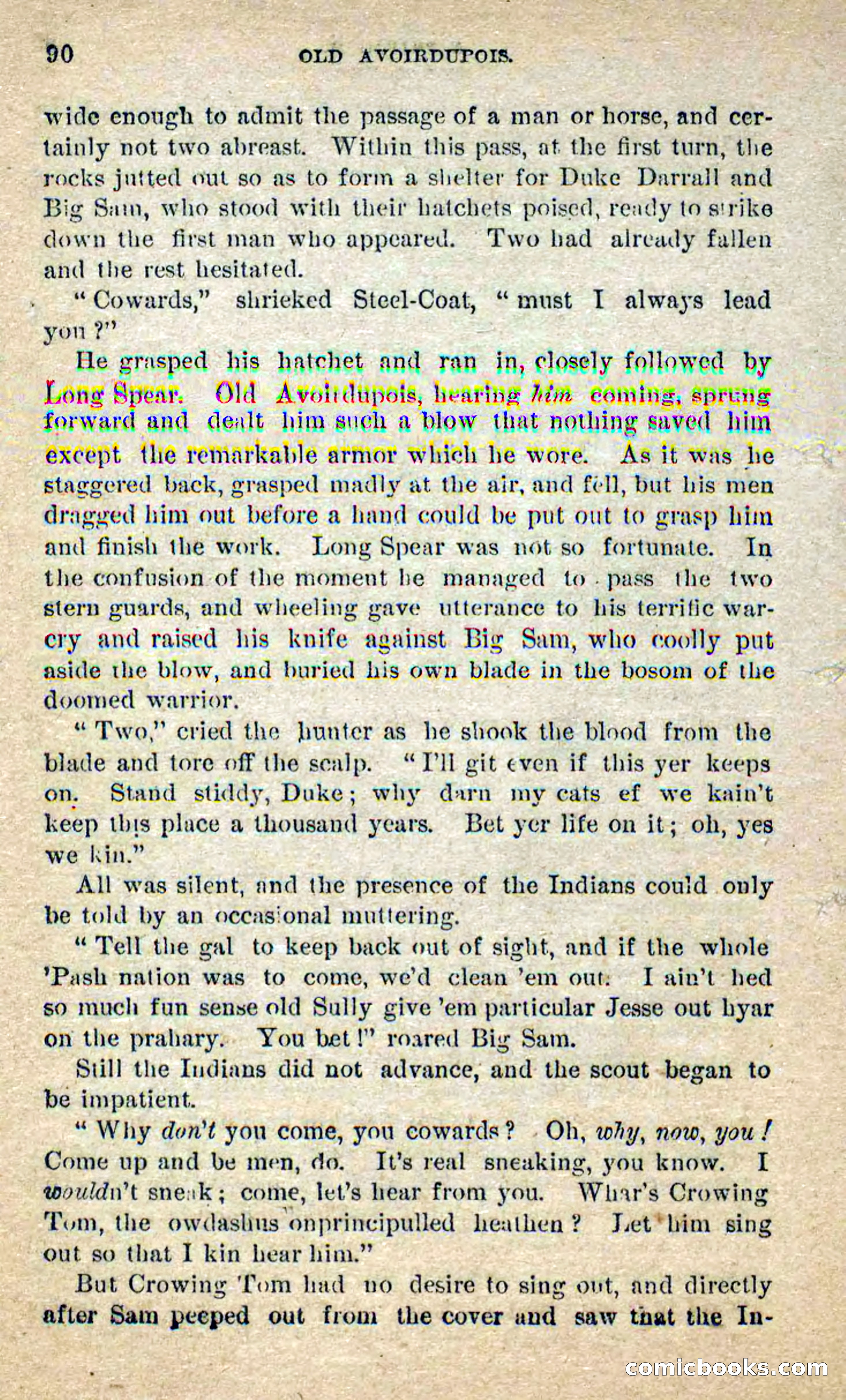 Old Avoirdupois — page 86 of 98