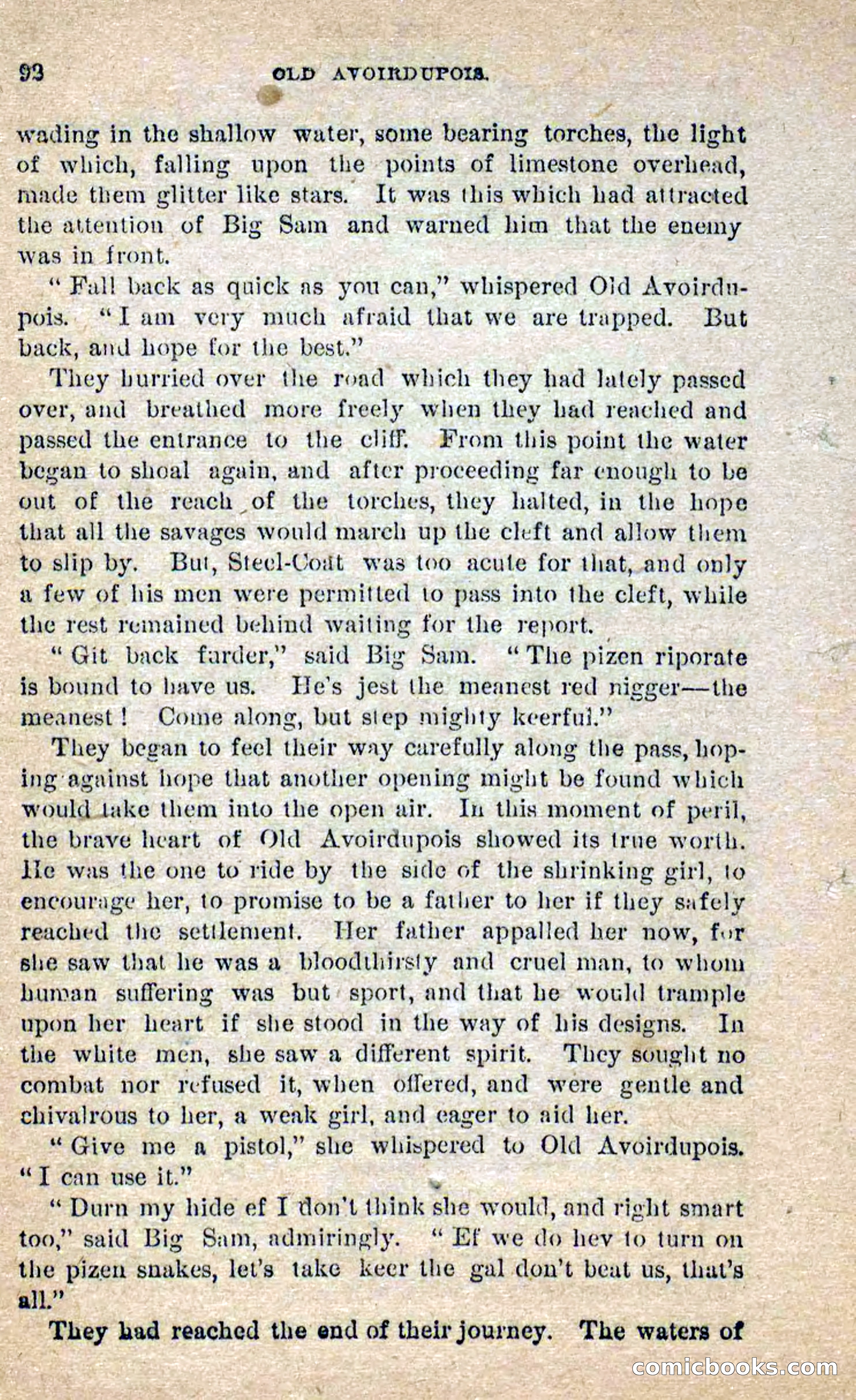Old Avoirdupois — page 88 of 98