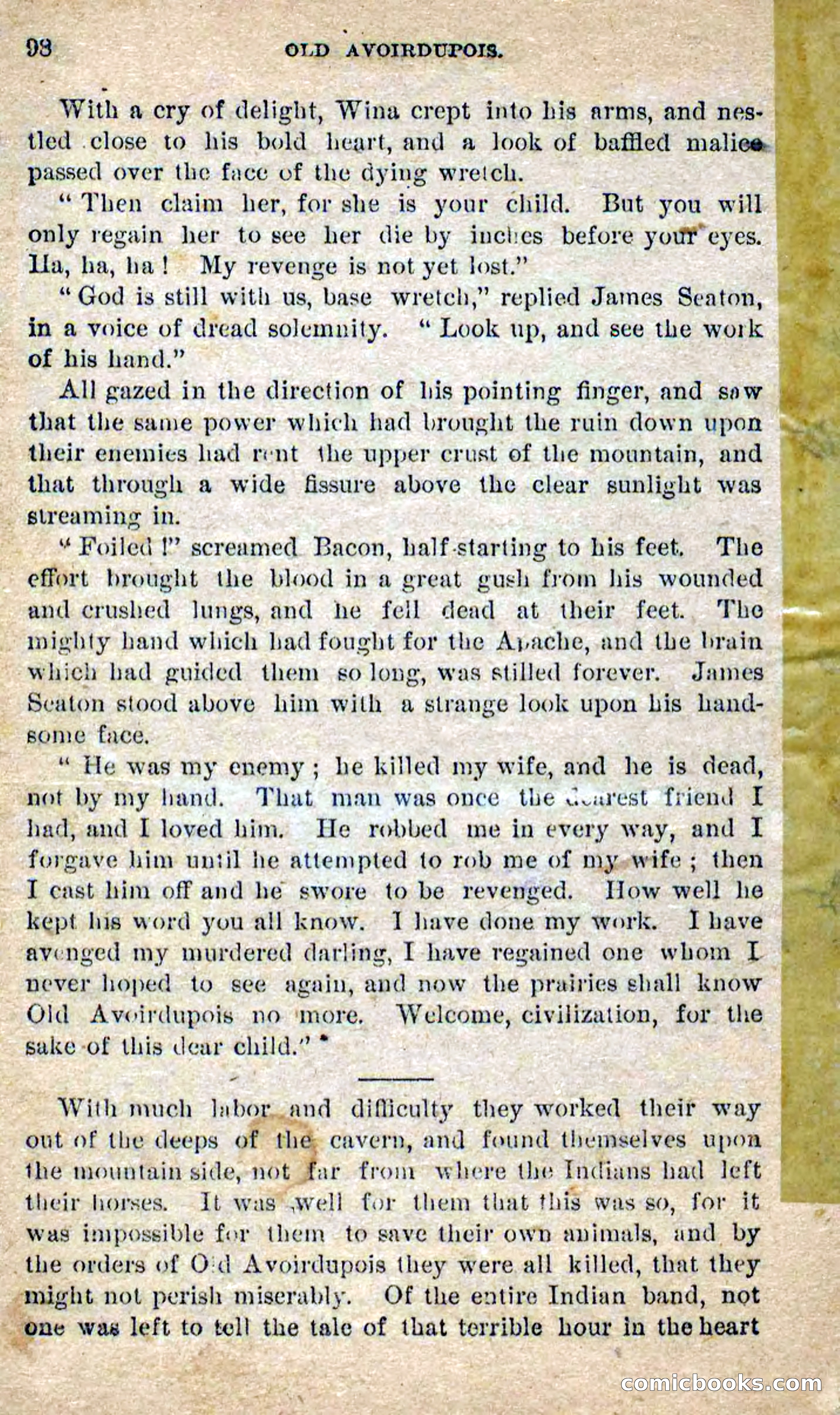 Old Avoirdupois — page 94 of 98