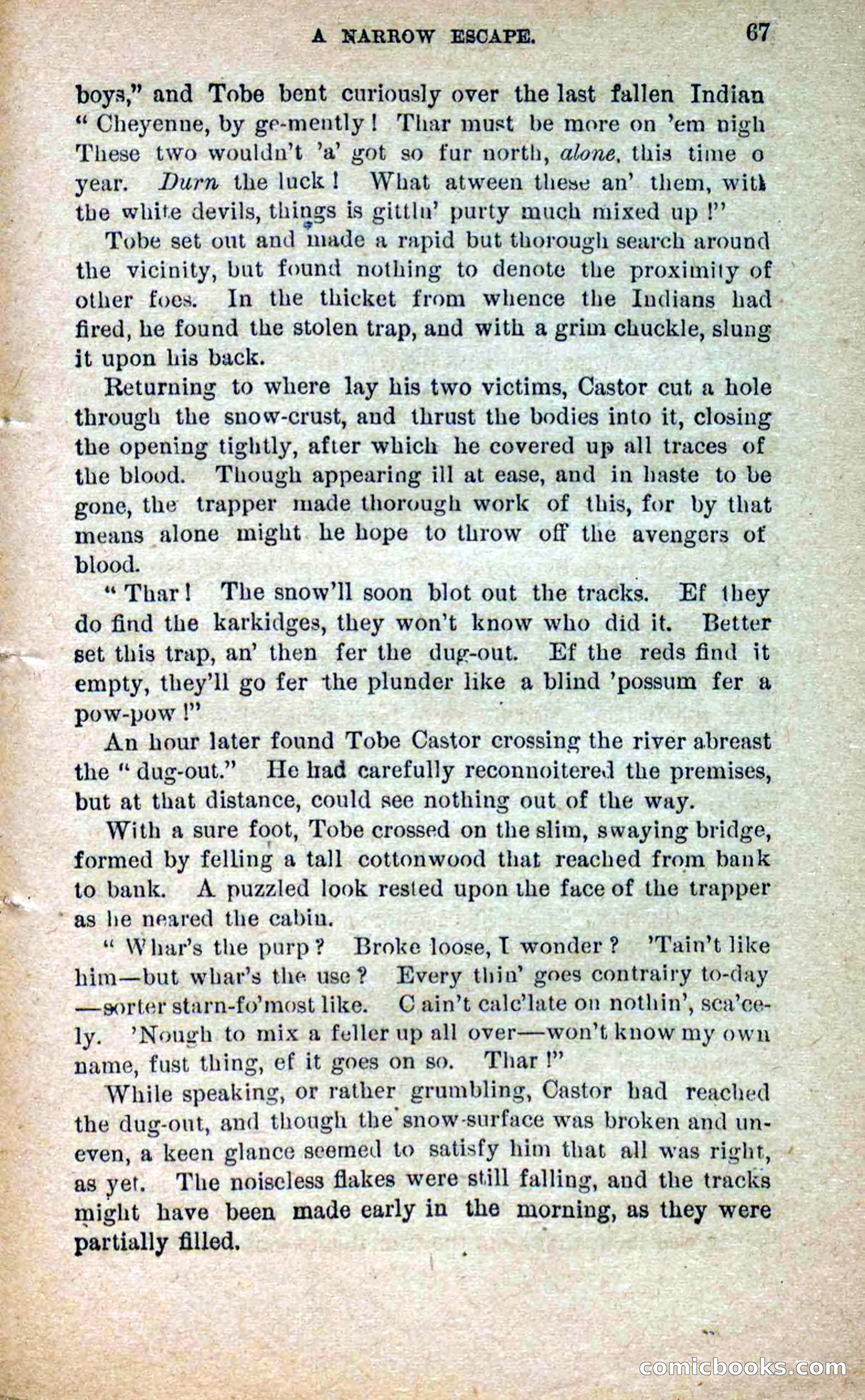 Beadle's Dime Novels No. 264: Mountain Kate — page 63 of 100