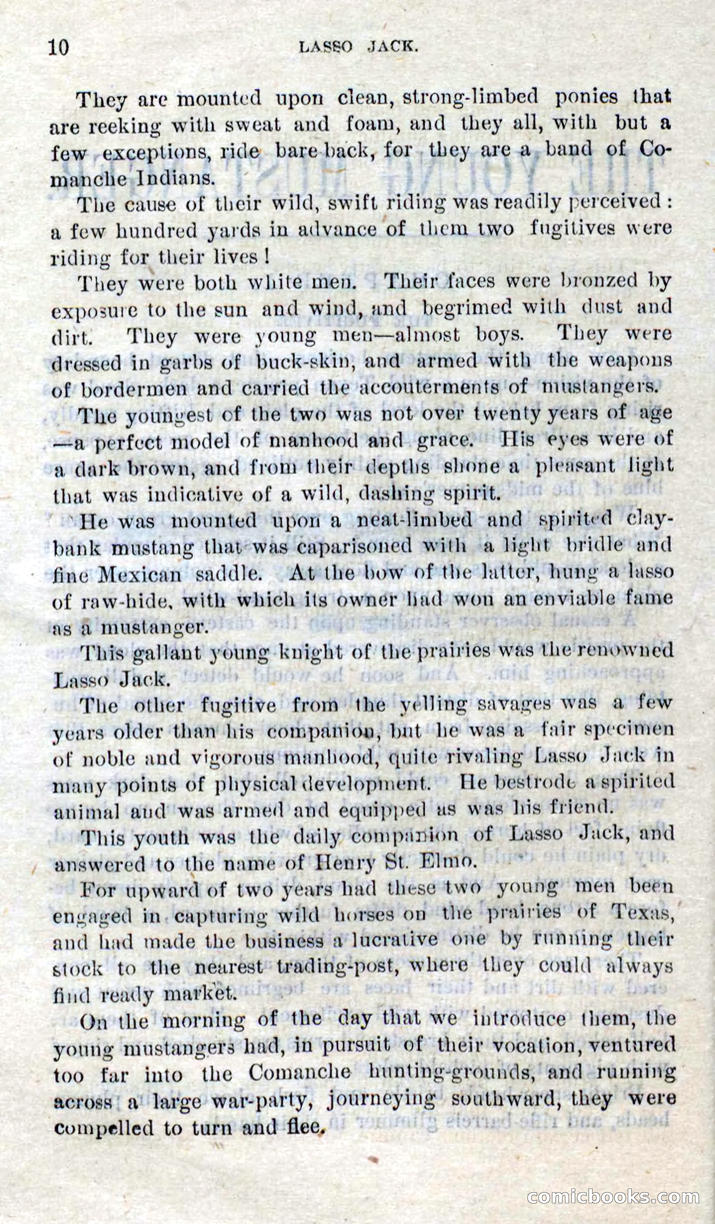 Beadle's Dime Novels No. 269: The Young Mustanger — page 6 of 82