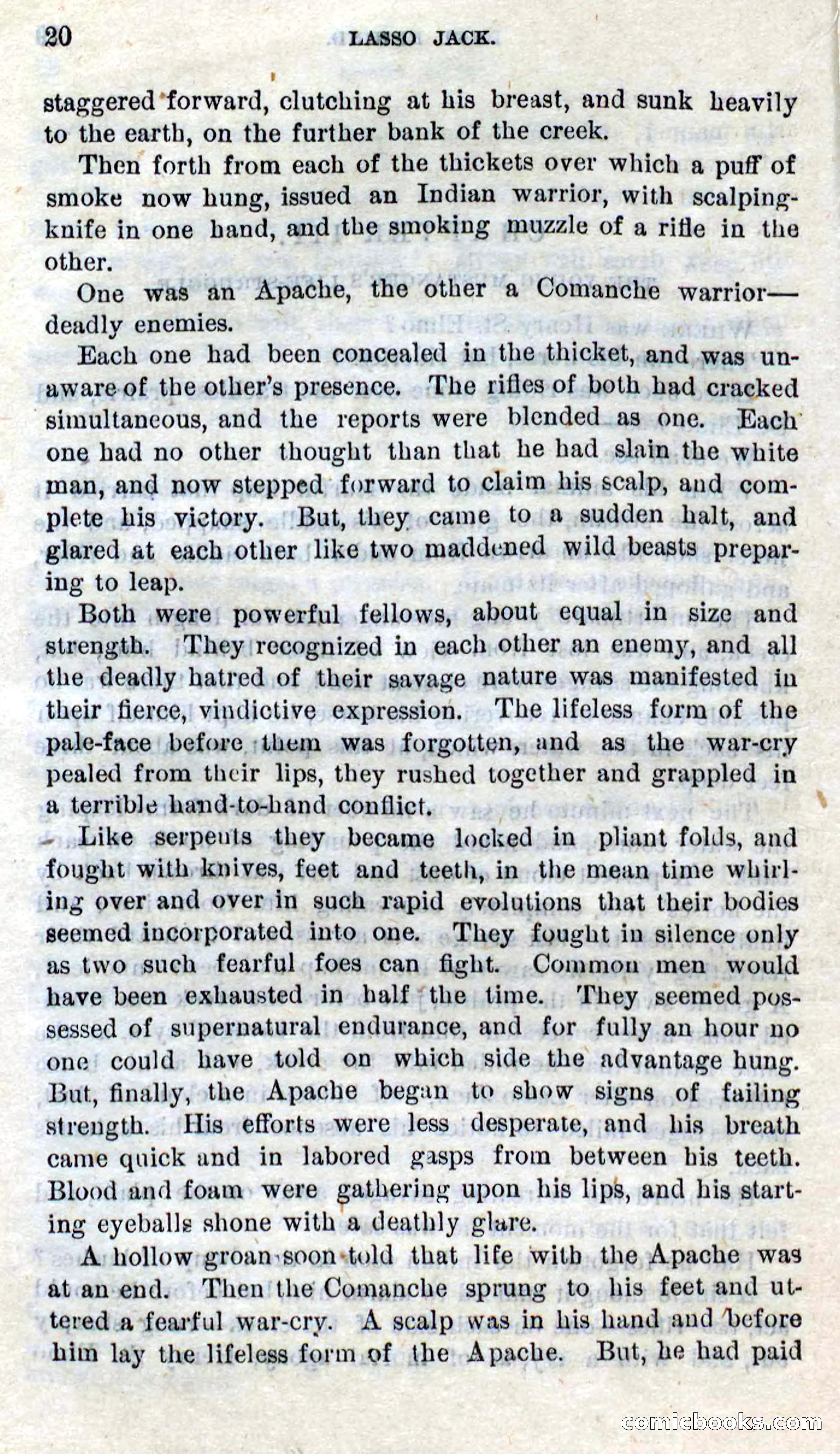 Beadle's Dime Novels No. 269: The Young Mustanger — page 16 of 82
