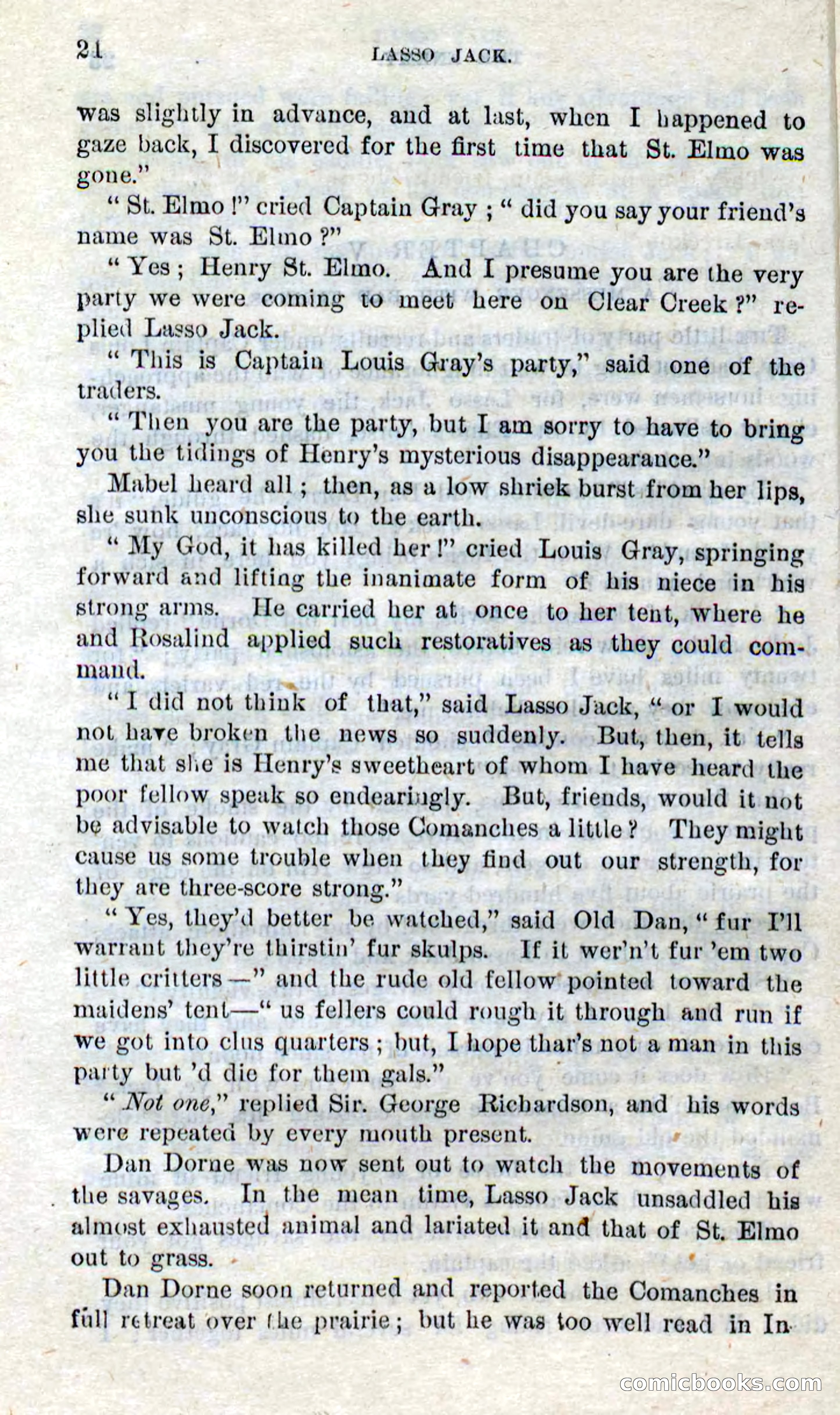 Beadle's Dime Novels No. 269: The Young Mustanger — page 20 of 82
