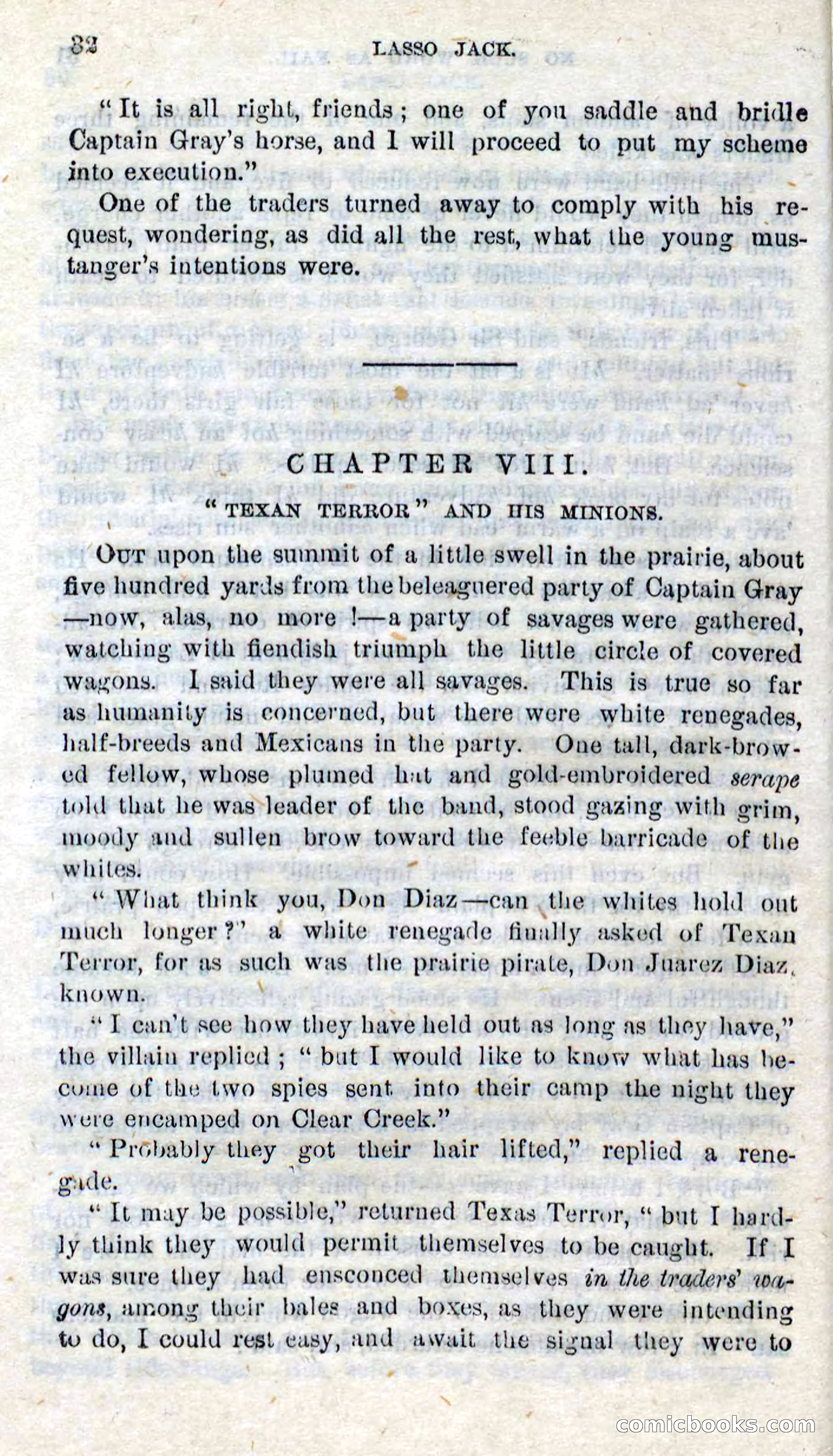 Beadle's Dime Novels No. 269: The Young Mustanger — page 28 of 82