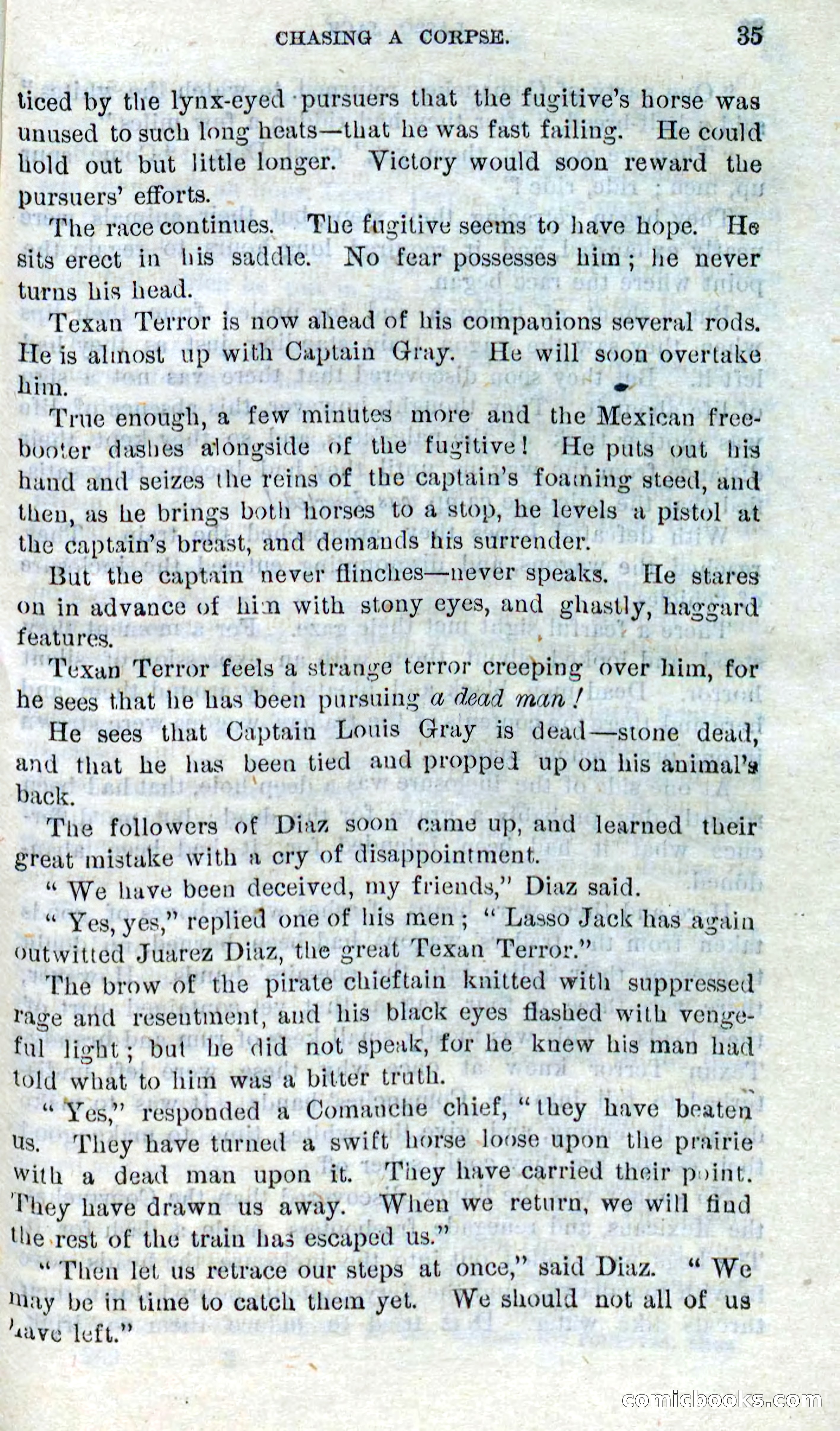 Beadle's Dime Novels No. 269: The Young Mustanger — page 31 of 82