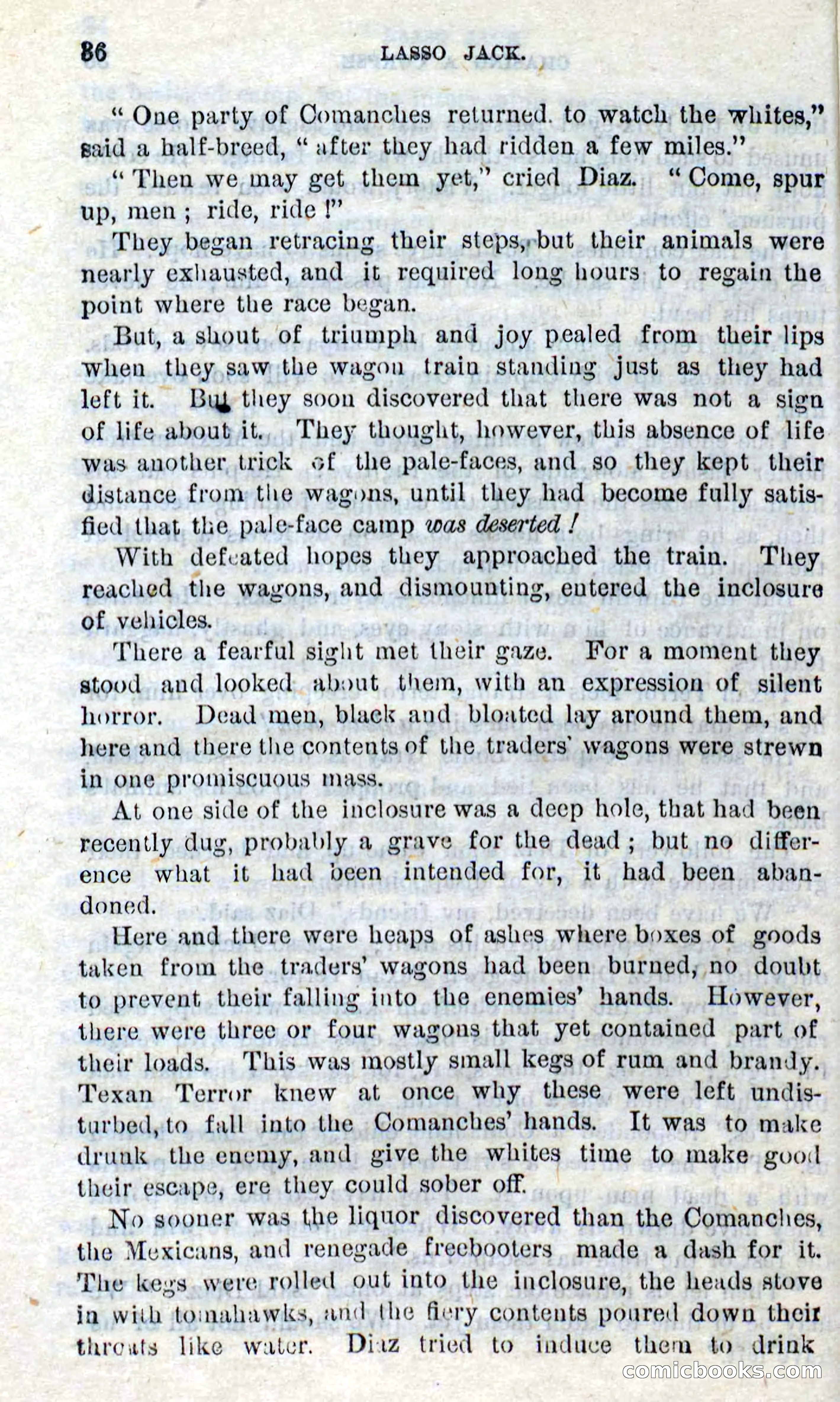 Beadle's Dime Novels No. 269: The Young Mustanger — page 32 of 82